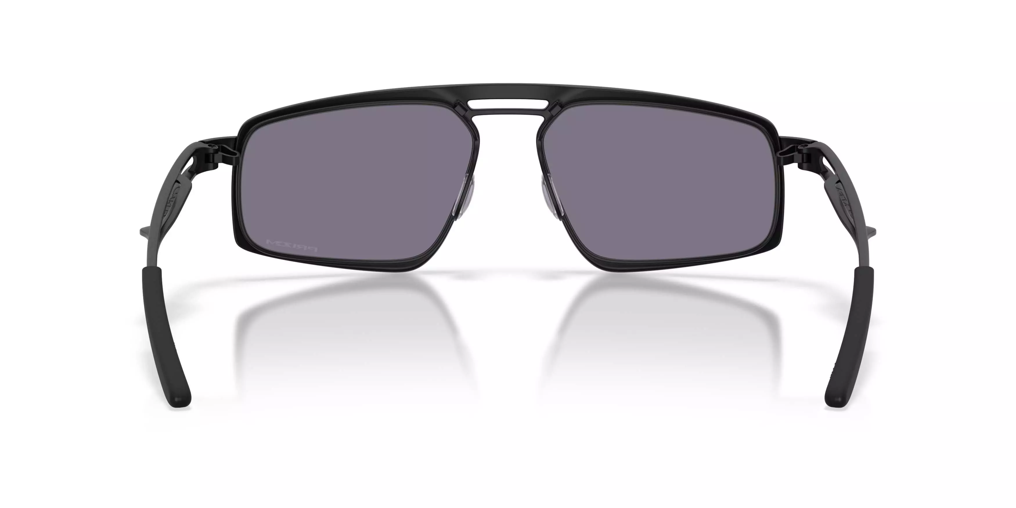 Oakley Bushwick Prizm Grey Sunglasses - Satin Black - BLACK/GREY