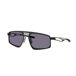 Oakley Bushwick Prizm Grey Sunglasses - Satin Black - BLACK/GREY