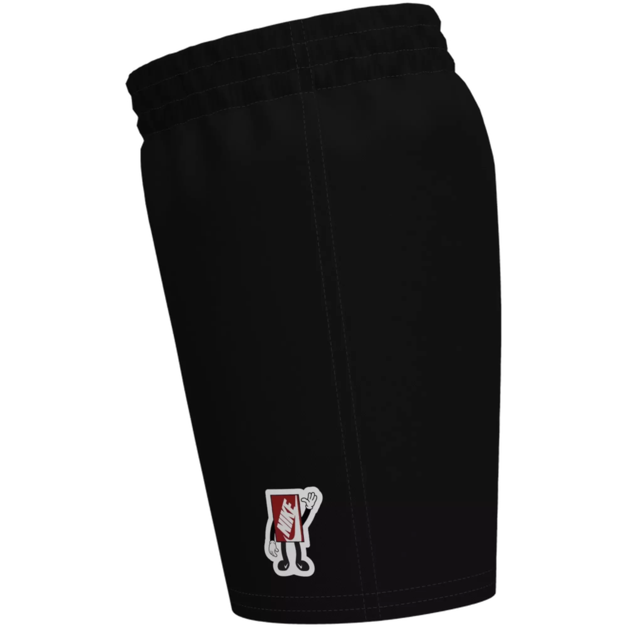 Nike Swim Little Boys' Boxy Patch 5" Volley Shorts - BLACK