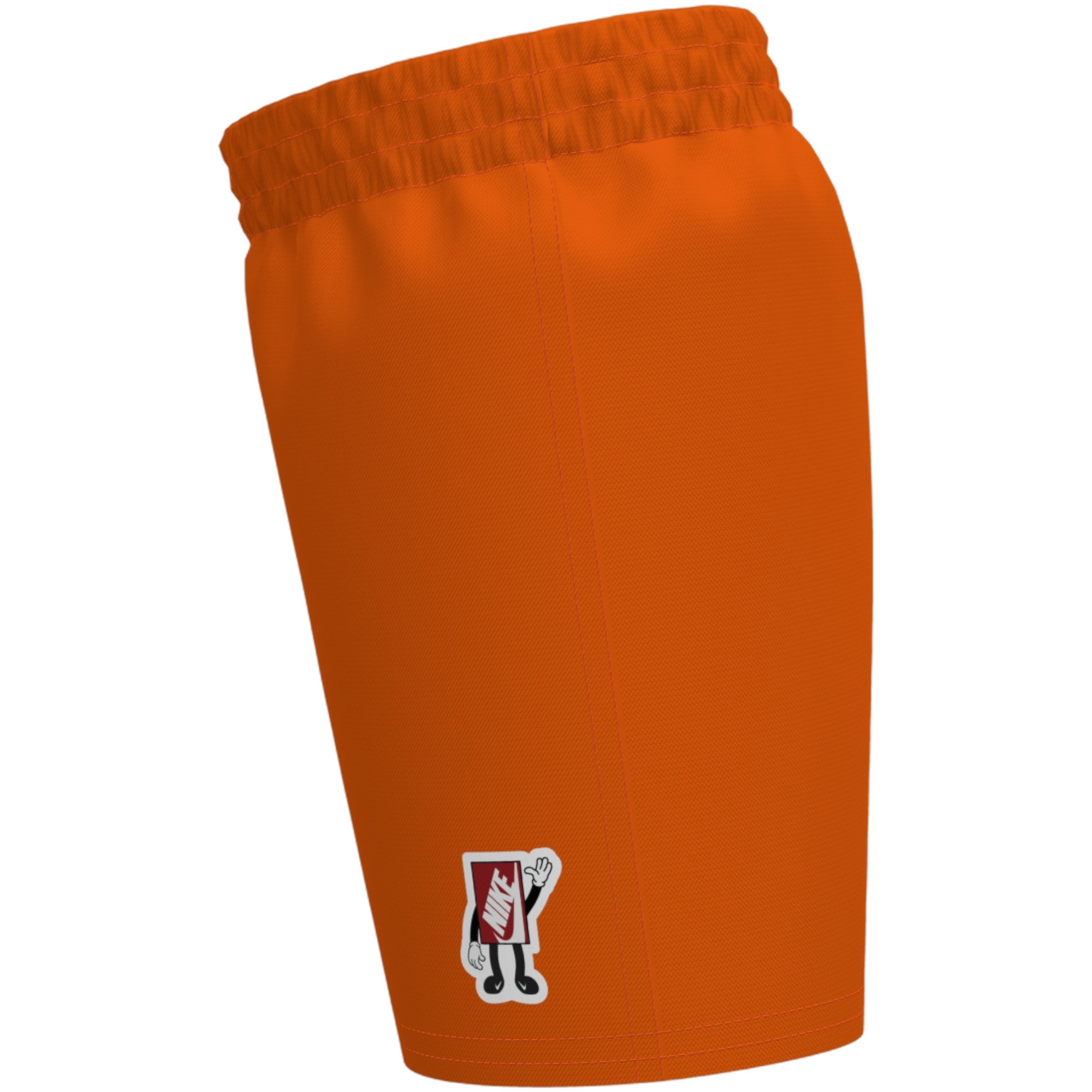 Nike Swim Little Boys' Boxy Patch 5" Volley Shorts - ORANGE Thumbnail View 3