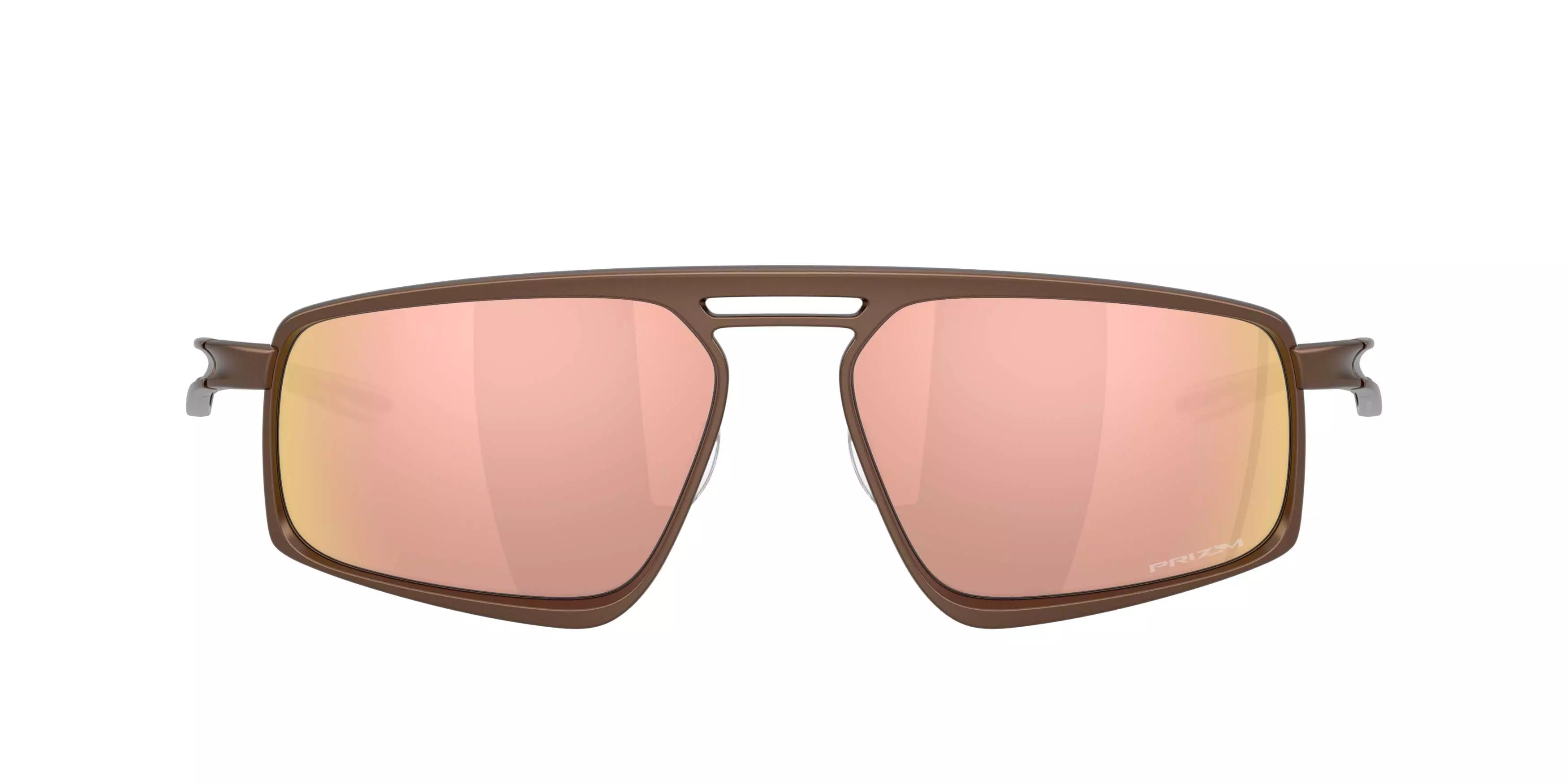 Oakley Bushwick Prizm Rose Gold Sunglasses - Matte Bronze - ROSE GOLD