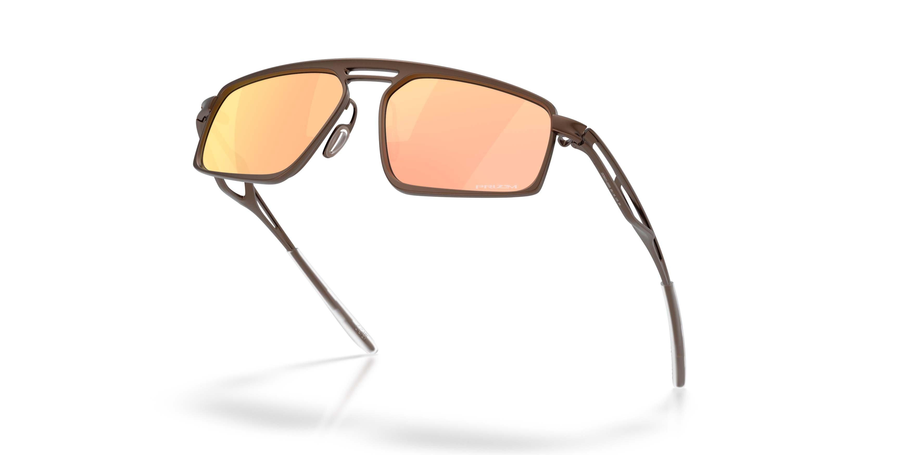 Oakley Bushwick Prizm Rose Gold Sunglasses - Matte Bronze - ROSE GOLD