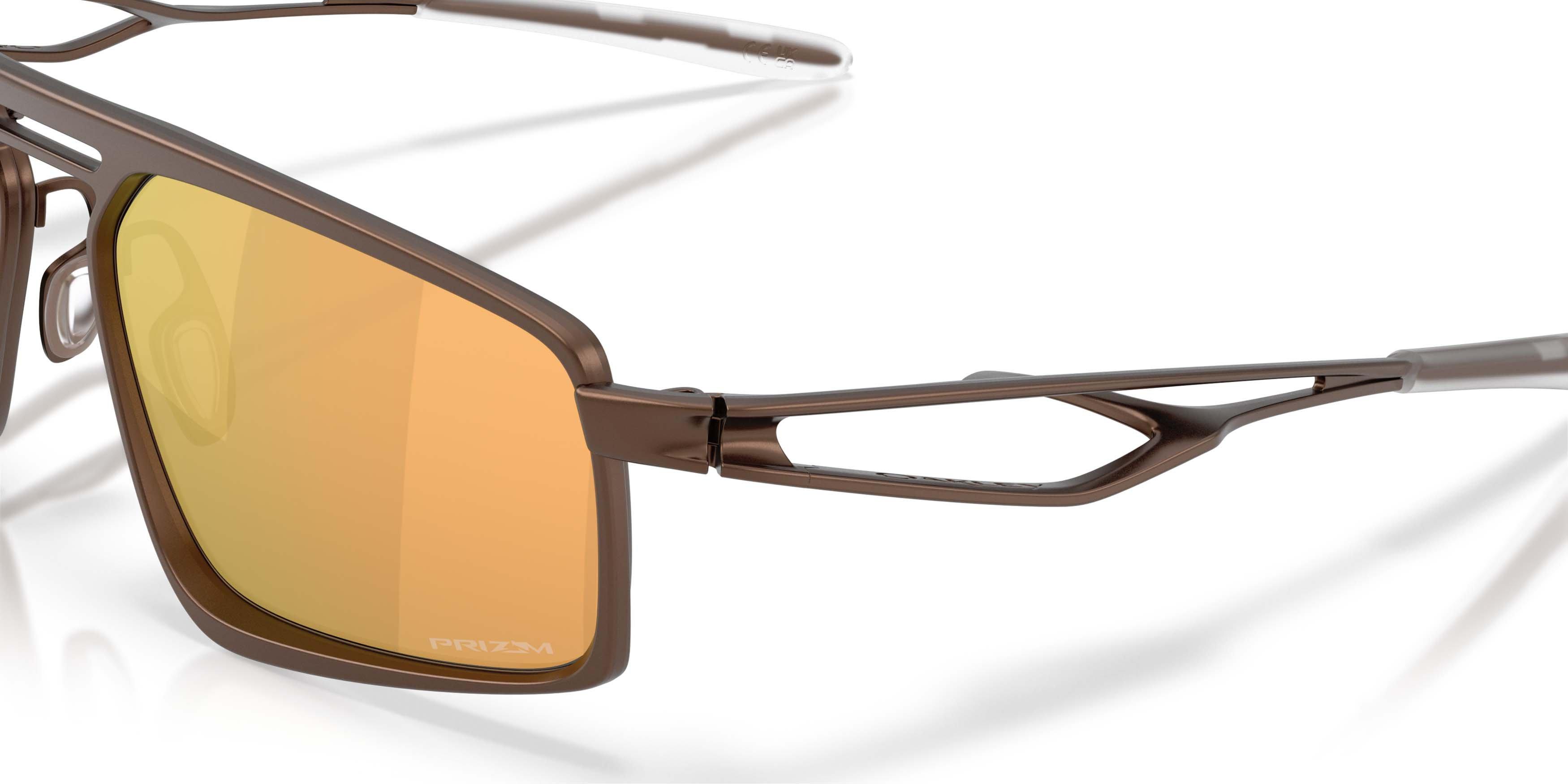 Oakley Bushwick Prizm Rose Gold Sunglasses - Matte Bronze - ROSE GOLD
