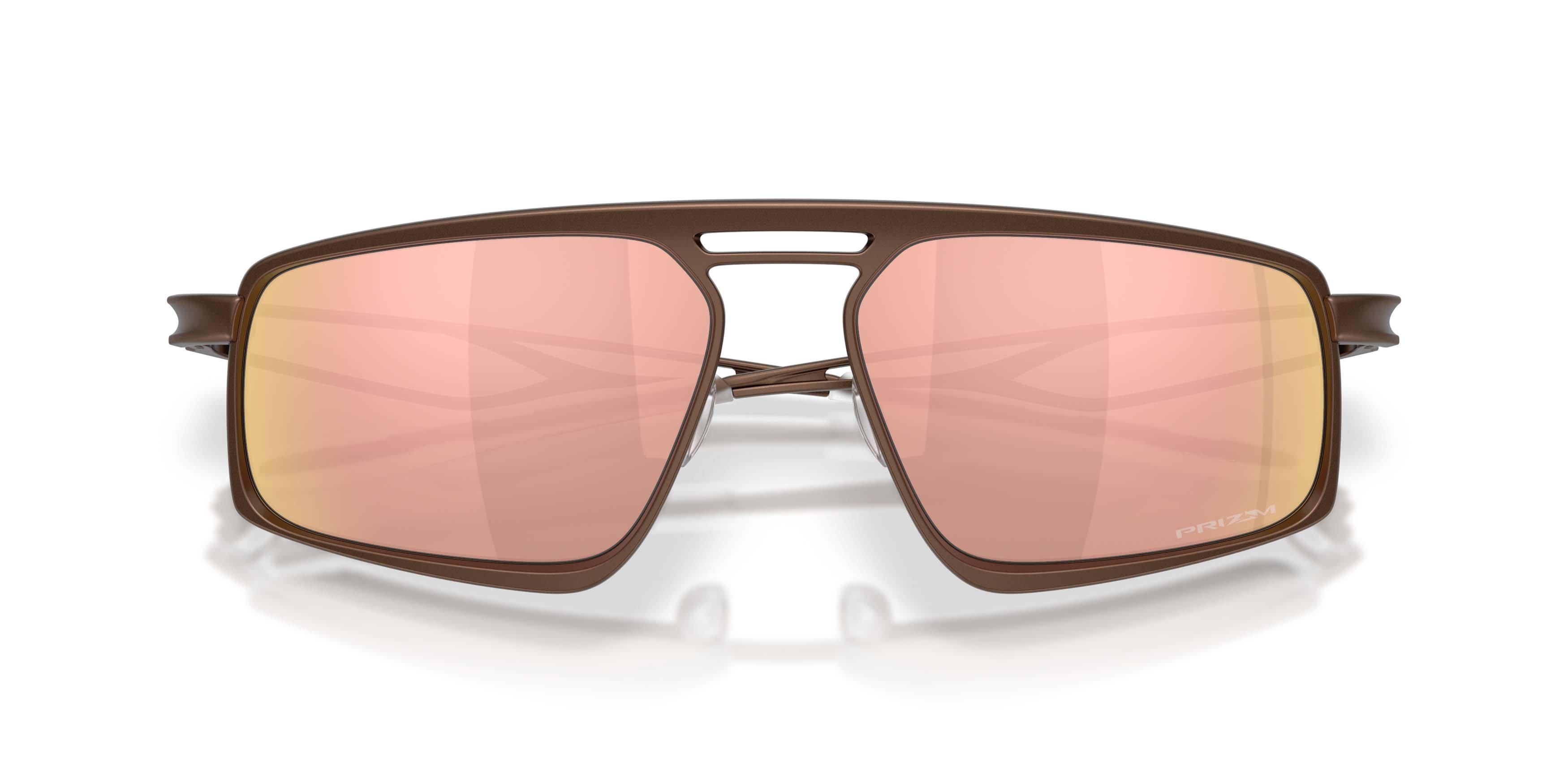 Oakley Bushwick Prizm Rose Gold Sunglasses - Matte Bronze - ROSE GOLD