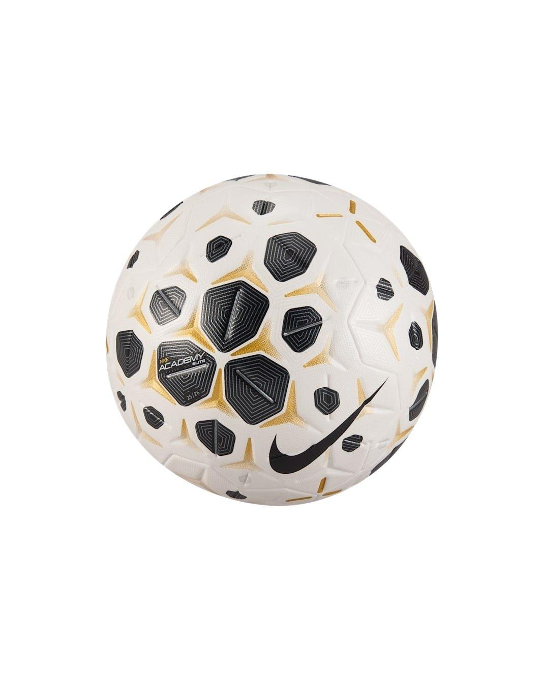 Nike Academy Elite SP26 Soccer Ball - White/Black/Gold - WHITE/BLACK/GOLD Thumbnail View 1