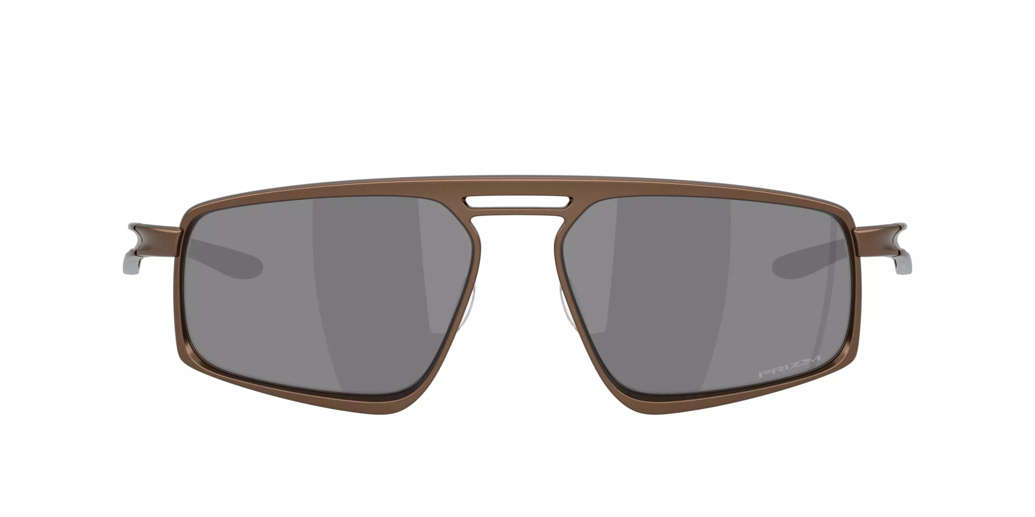 Oakley Bushwick Prizm Black Sunglasses - Matte Mahogany - BROWN/BLACK