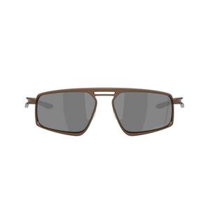 Oakley Bushwick Prizm Black Sunglasses - Matte Mahogany - BROWN/BLACK