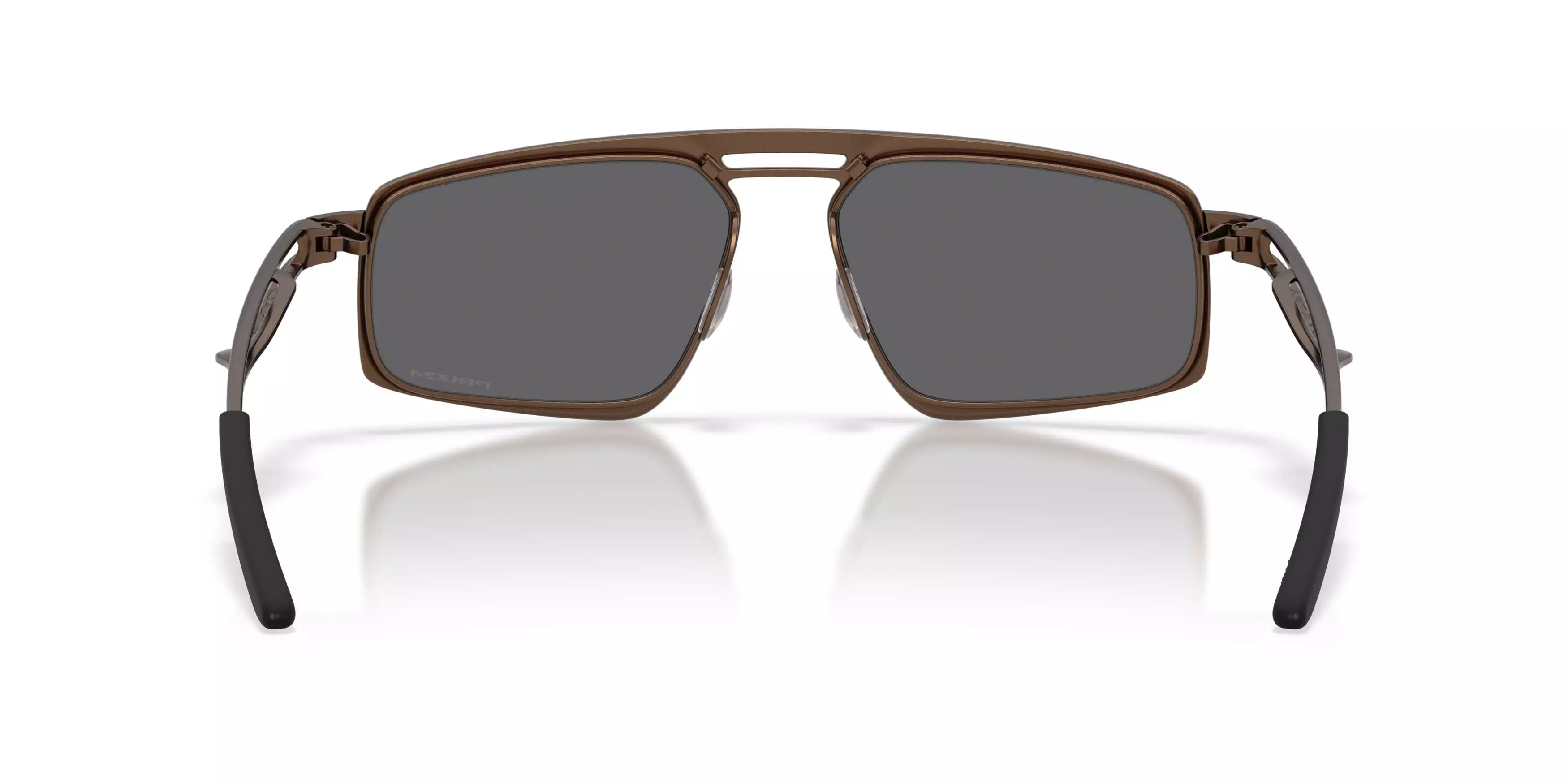Oakley Bushwick Prizm Black Sunglasses - Matte Mahogany - BROWN/BLACK