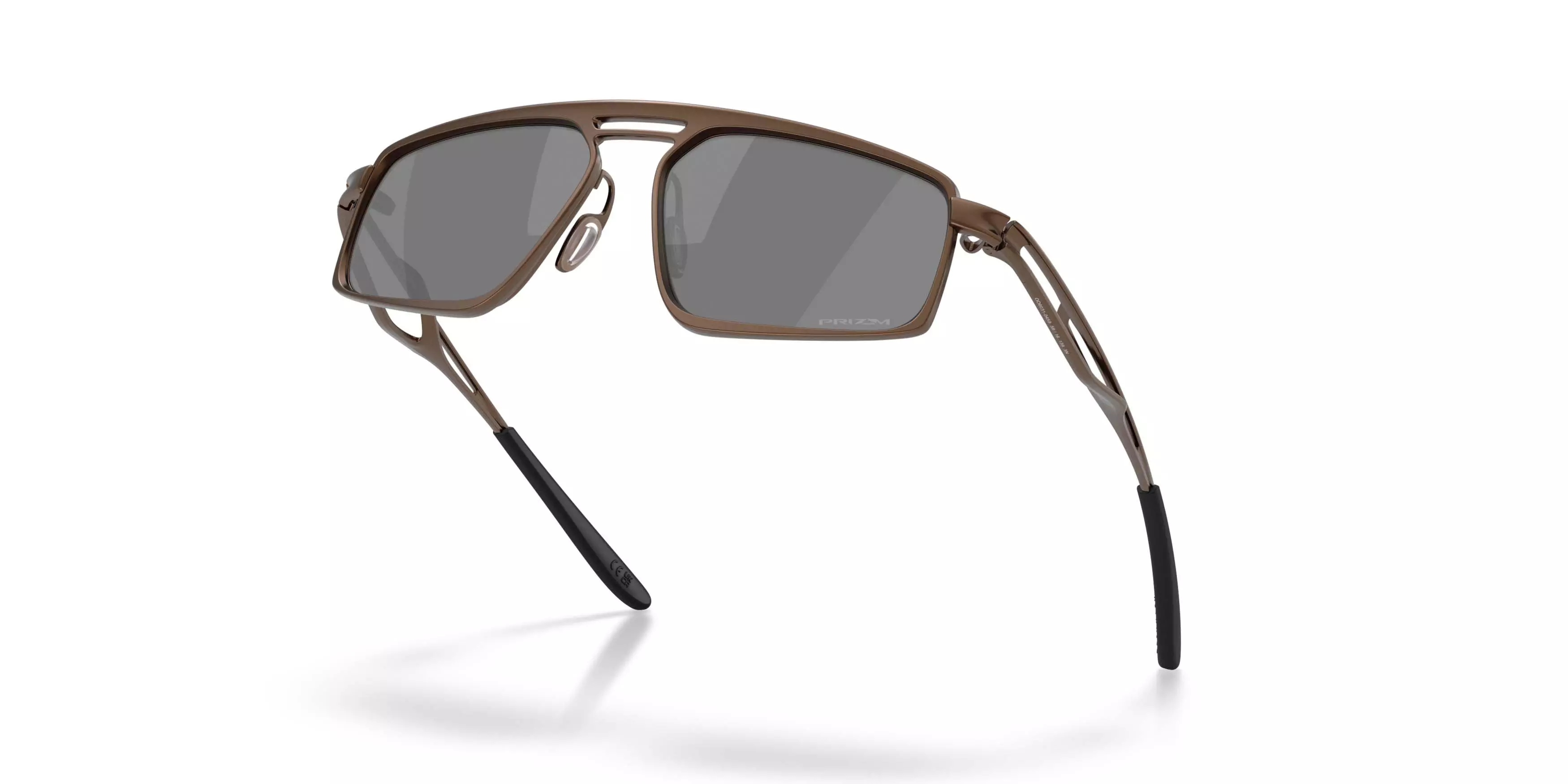 Oakley Bushwick Prizm Black Sunglasses - Matte Mahogany - BROWN/BLACK