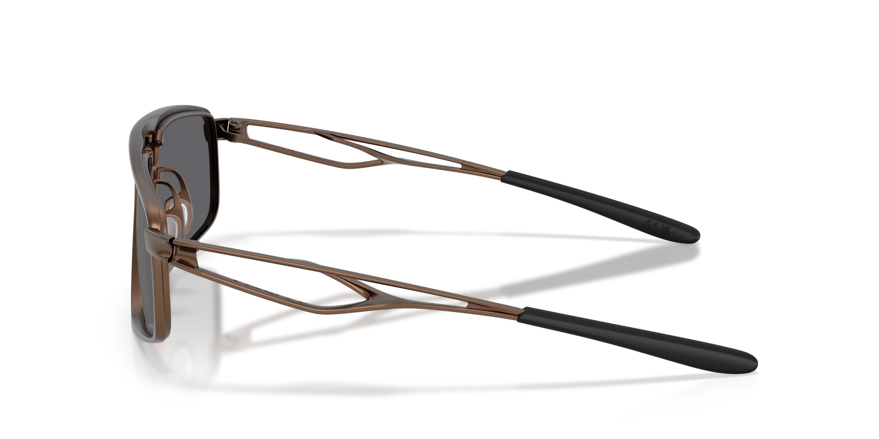 Oakley Bushwick Prizm Black Sunglasses - Matte Mahogany - BROWN/BLACK