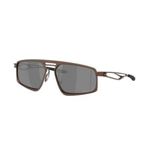 Oakley Bushwick Prizm Black Sunglasses - Matte Mahogany - BROWN/BLACK