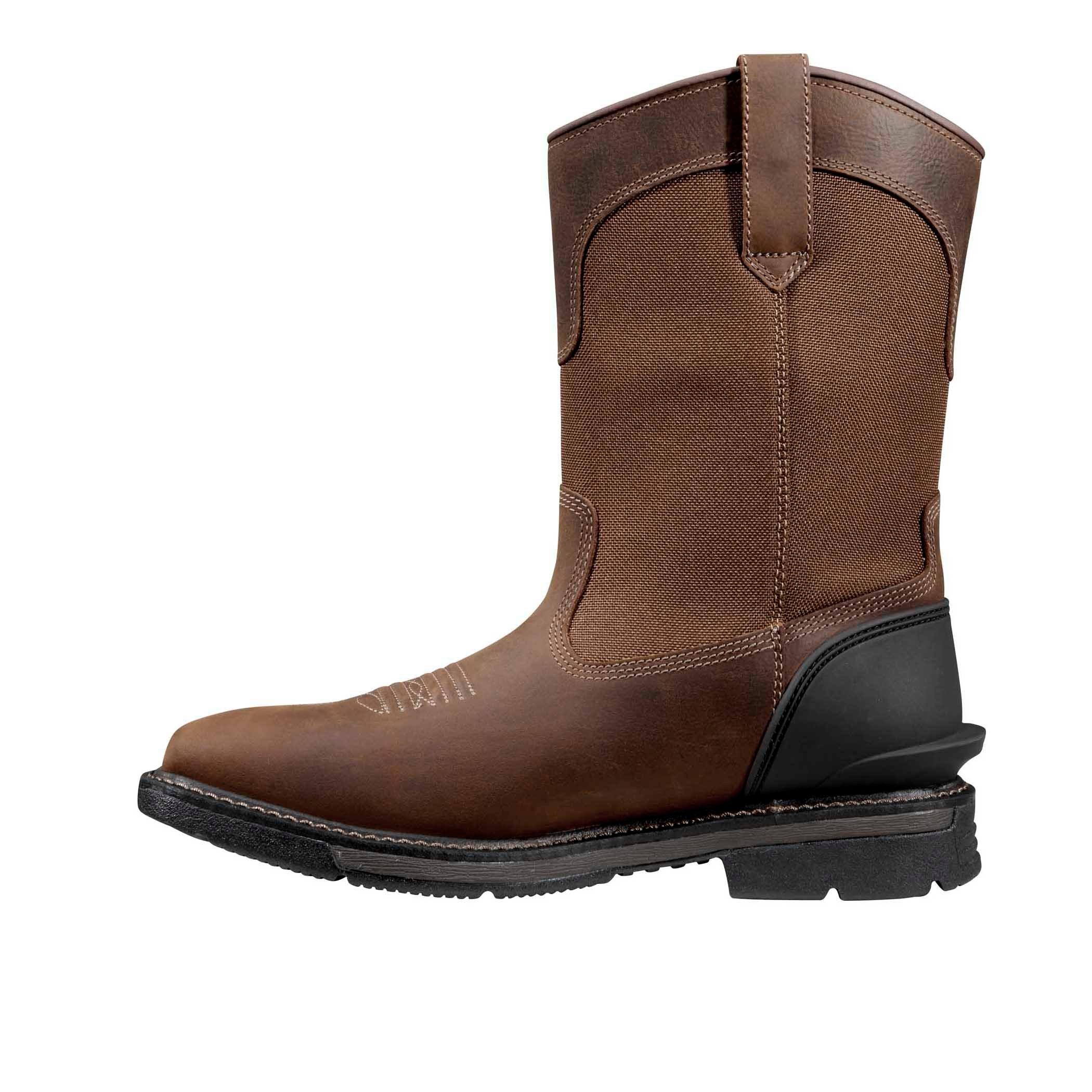 Carhartt Montana Water Resistant 11" Toe Wellington Soft Toe "Brown" Men's Boot - BROWN Thumbnail View 2