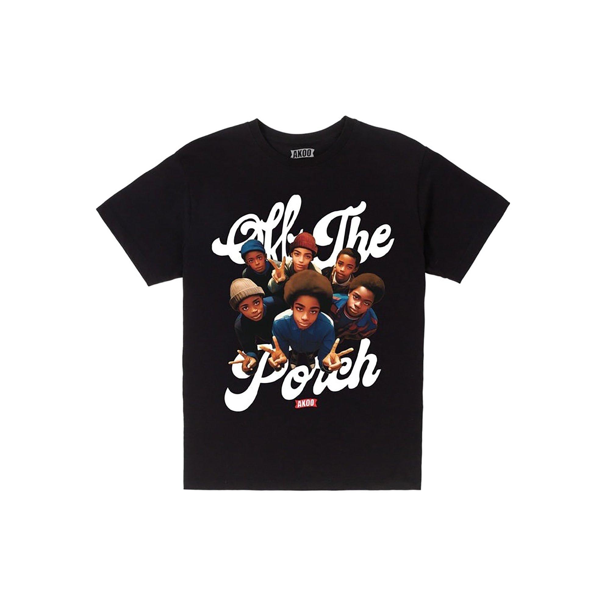 AKOO Men's Off The Porch Short Sleeve Tee - BLACK Thumbnail View 2