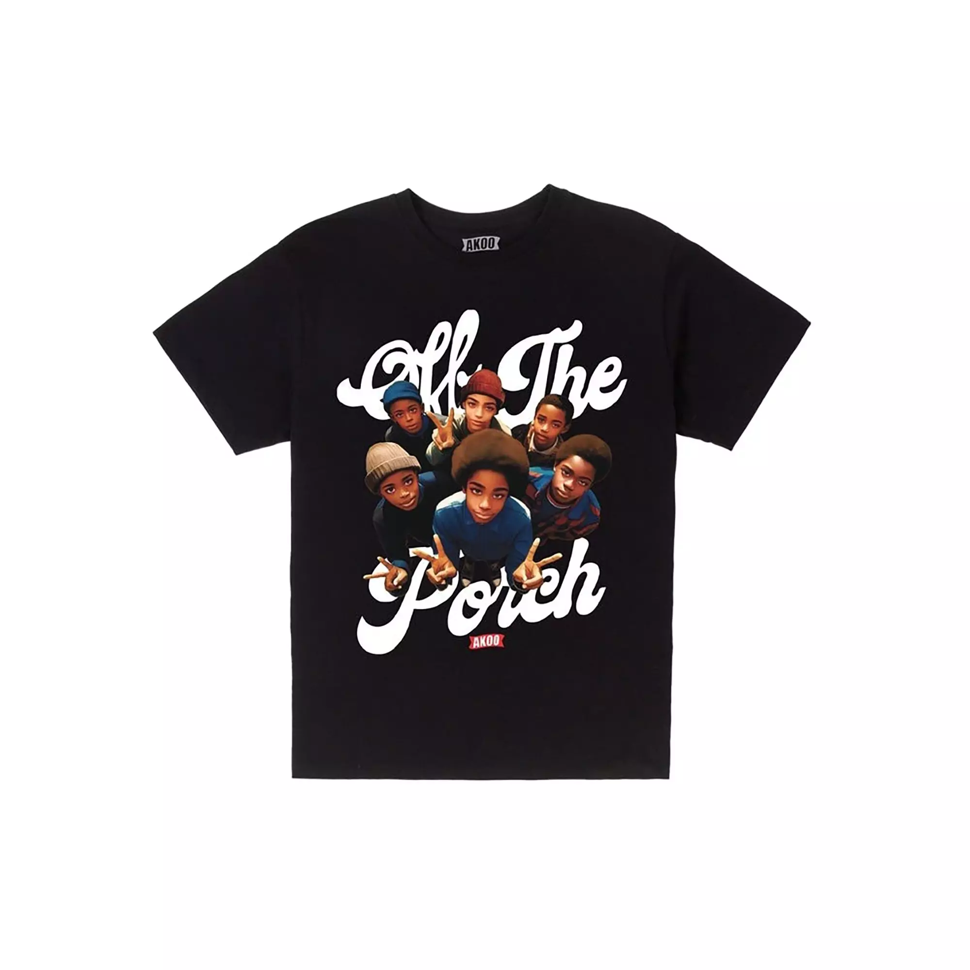 AKOO Men's Off The Porch Short Sleeve Tee - BLACK