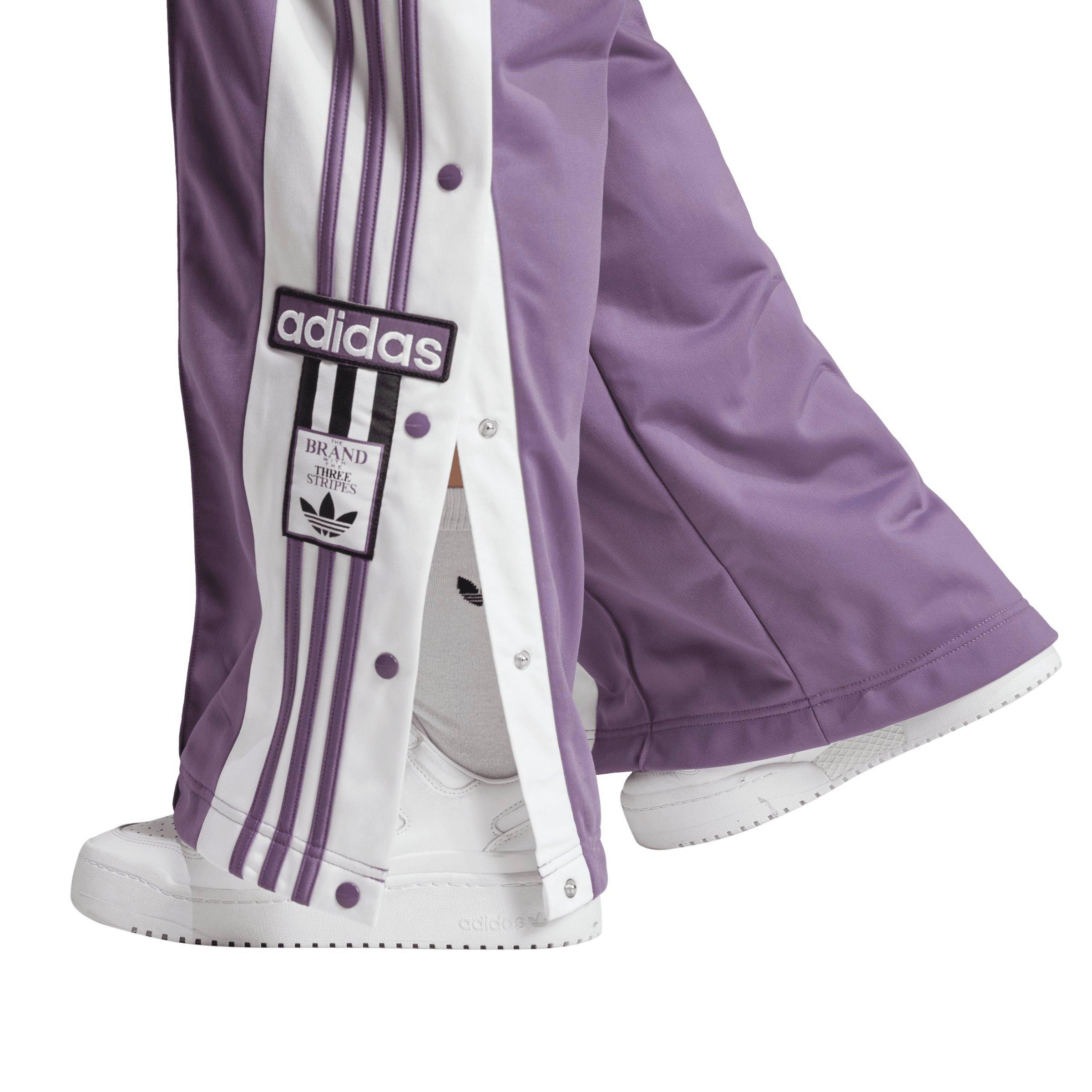 adidas Women's Originals Adibreak Adicolor Classics Track Pant - Purple - PURPLE Thumbnail View 4