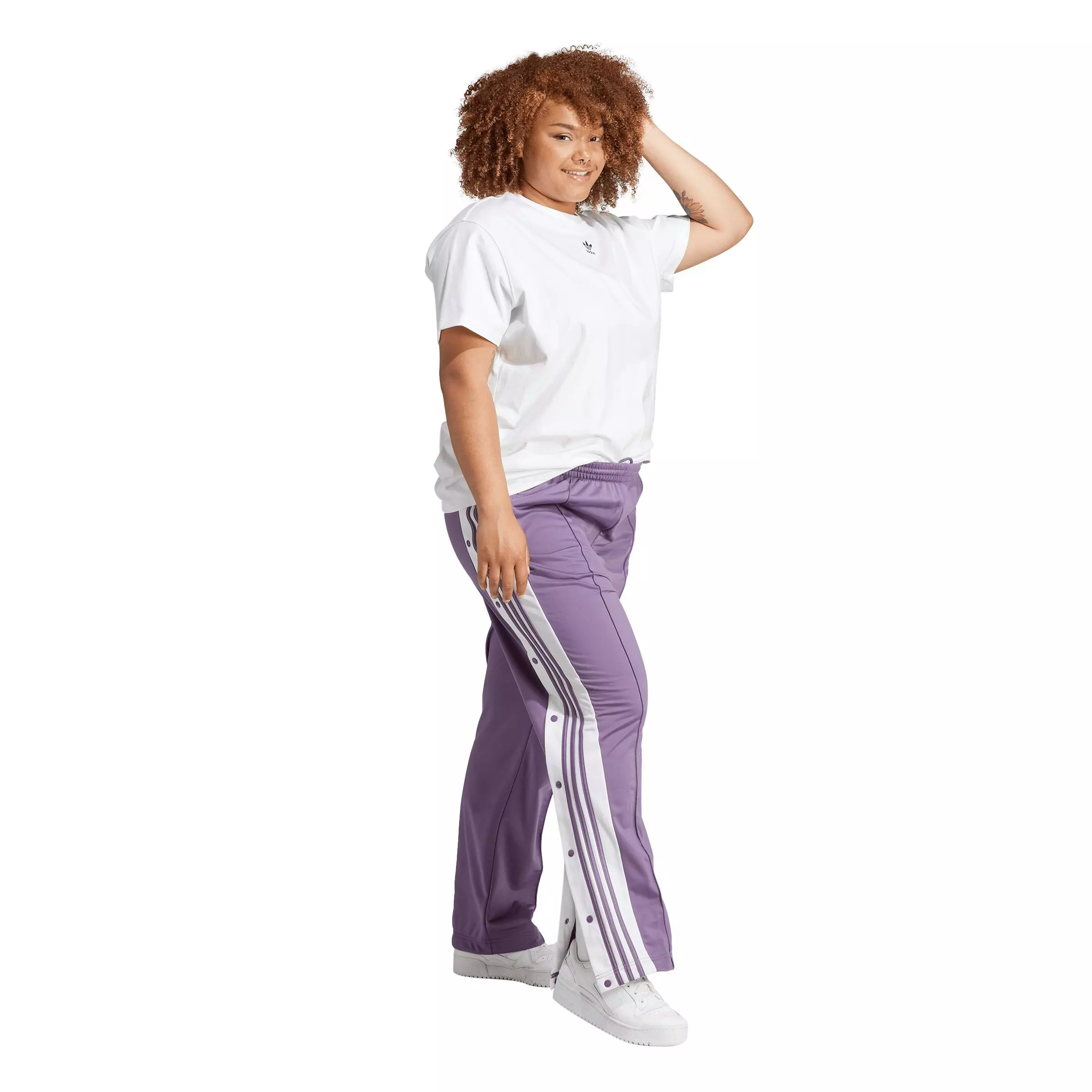 adidas Women's Originals Adibreak Adicolor Classics Track Pant - Purple - PURPLE