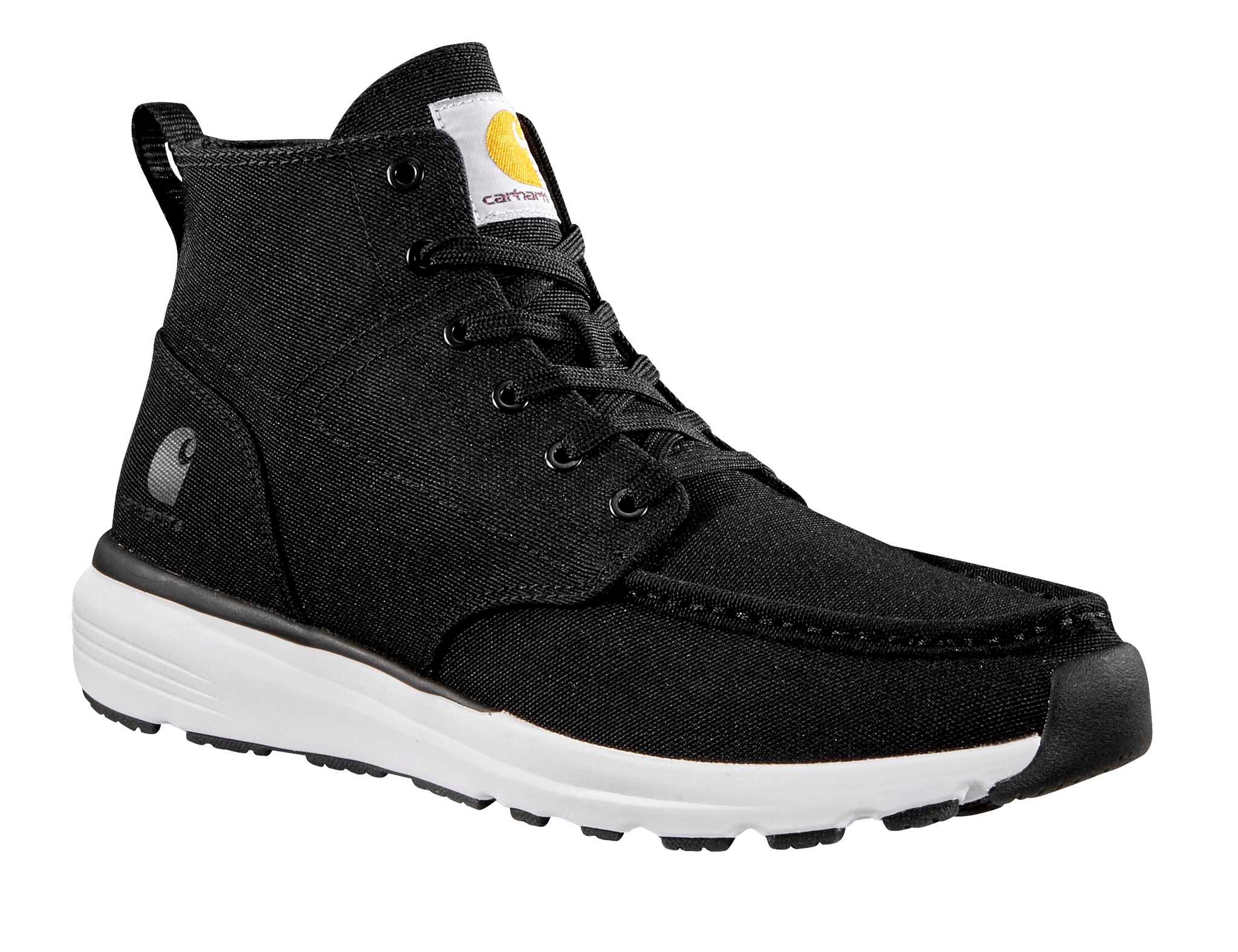 Carhartt Haslett Moc Toe Canvas Chukka Soft Toe "Black" Men's Shoe - BLACK Thumbnail View 3