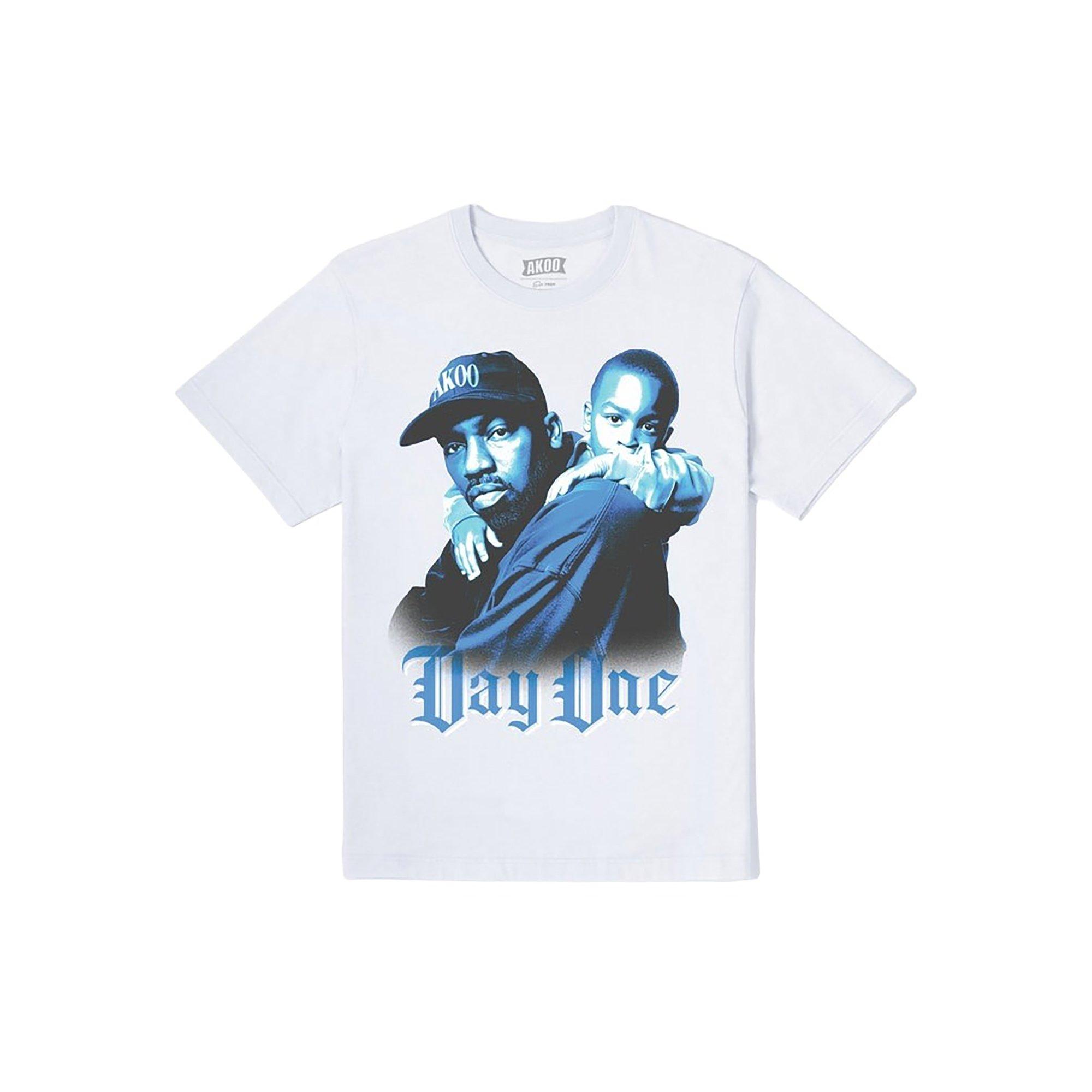 AKOO Men's Day One Short Sleeve Tee - White - WHITE Thumbnail View 2