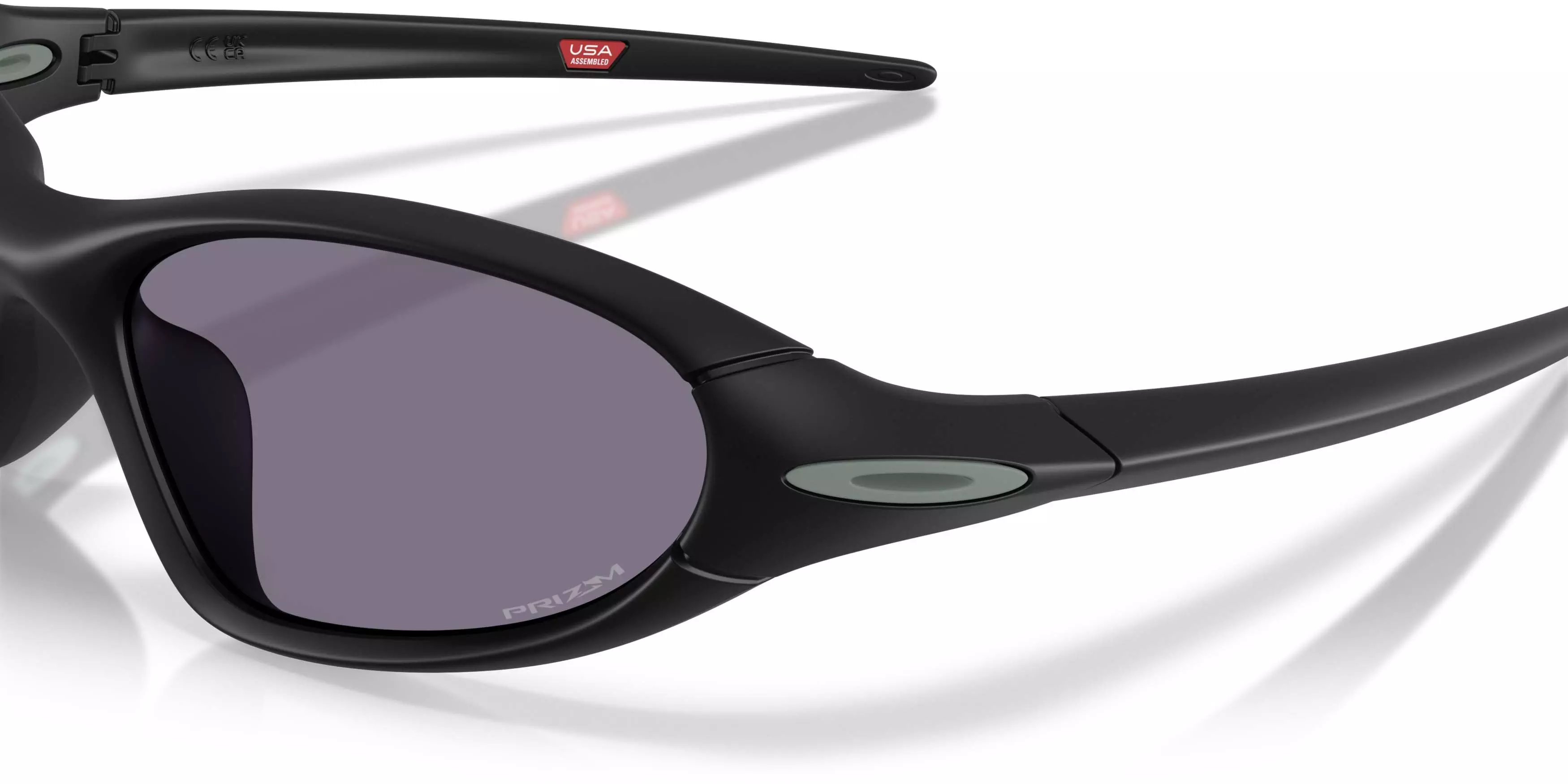 Oakley Portal Jacket Prizm Grey Sunglasses - Matte Black - BLACK/GREY
