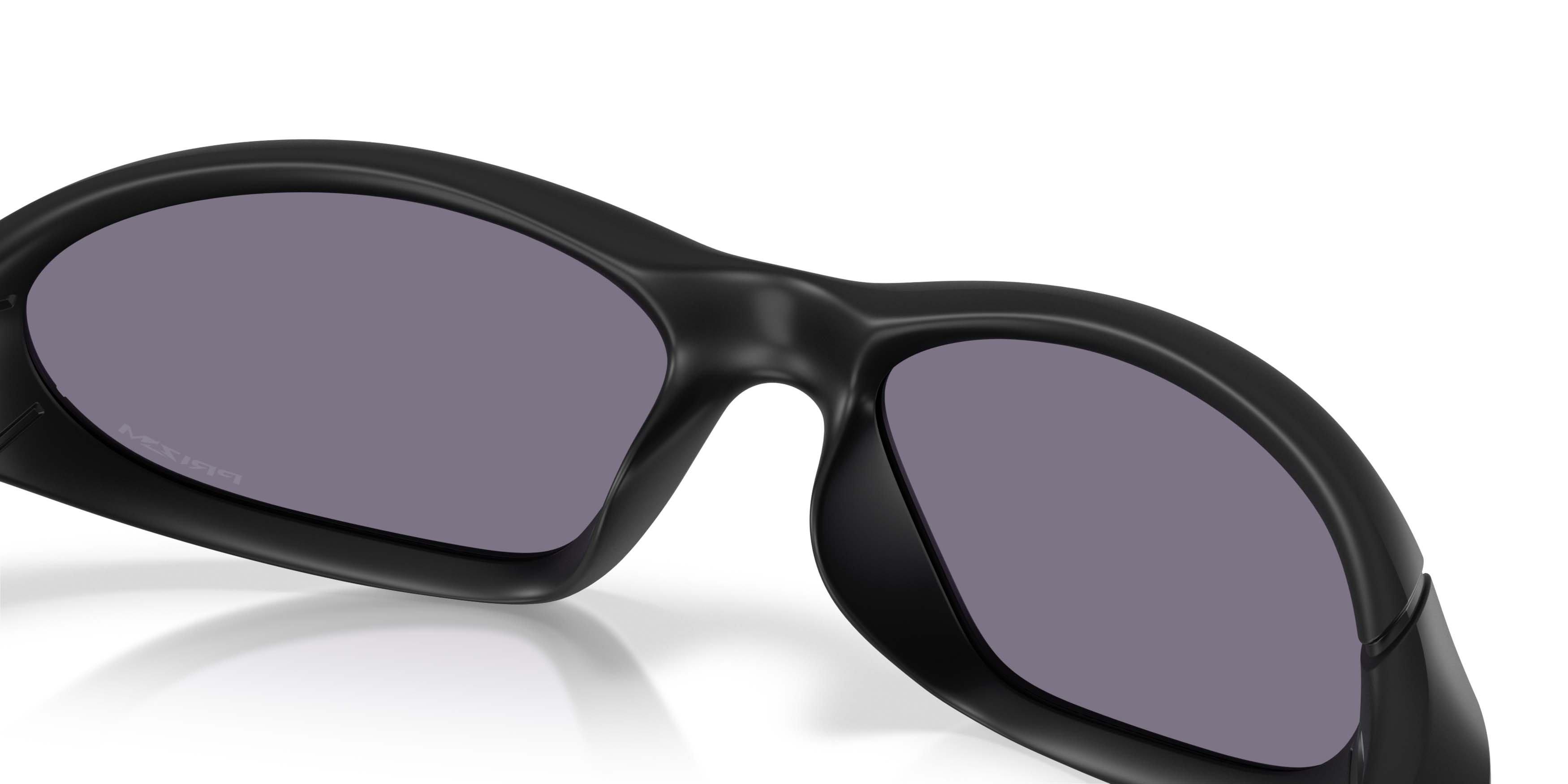 Oakley Portal Jacket Prizm Grey Sunglasses - Matte Black - BLACK/GREY