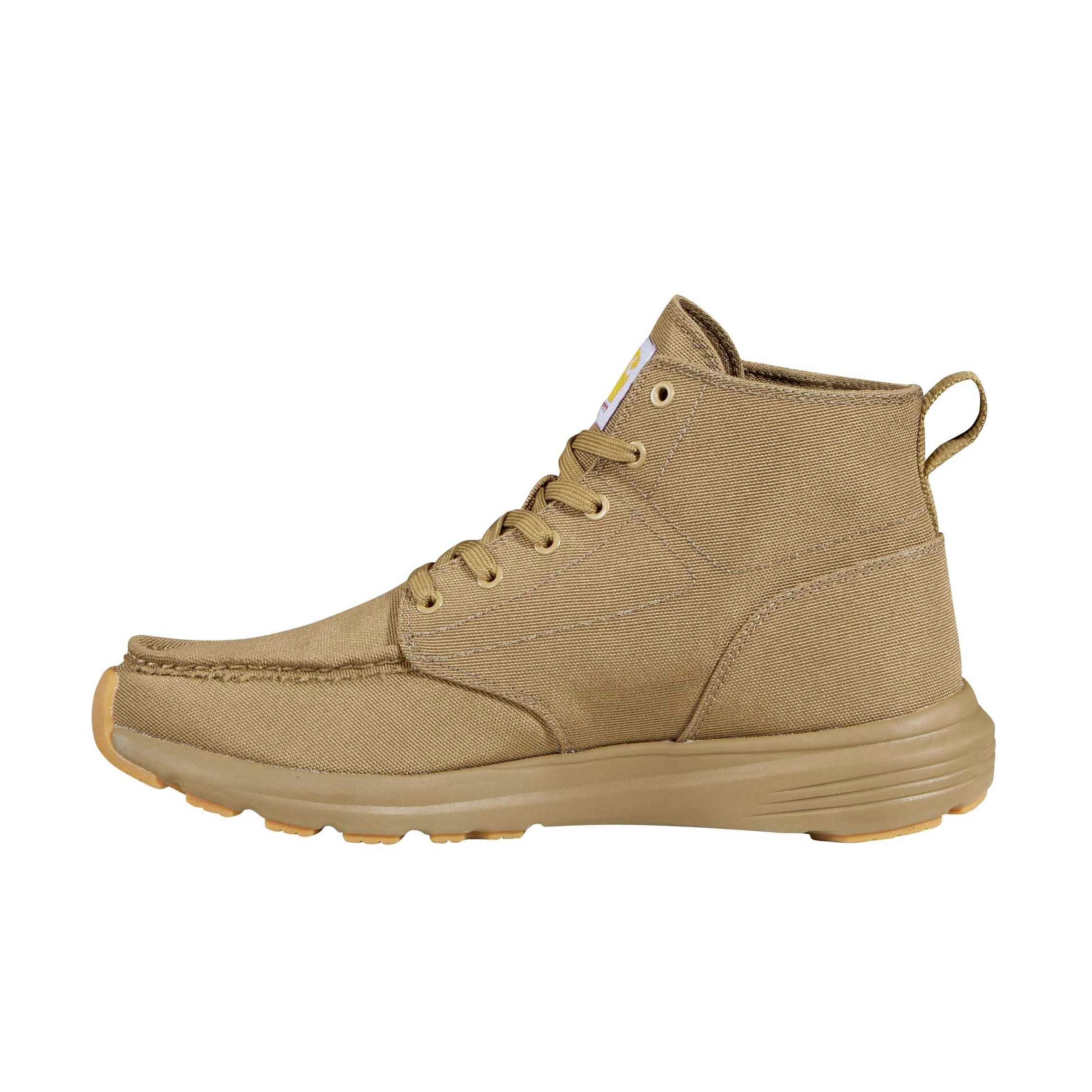 Carhartt Haslett Moc Toe Canvas Chukka Soft Toe "Coyote" Men's Shoe - COYOTE Thumbnail View 2