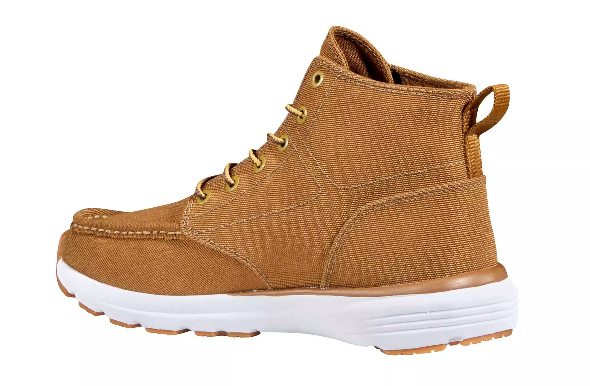 Carhartt Haslett Moc Toe Canvas Chukka Soft Toe "Brown" Men's Shoe - BROWN