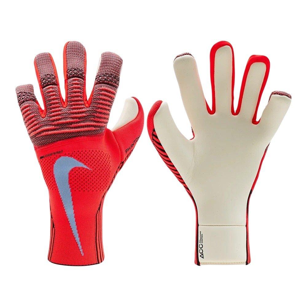Nike Adult Goalkeeper Phantom Dynamic Fit Gloves -Red - RED Thumbnail View 3