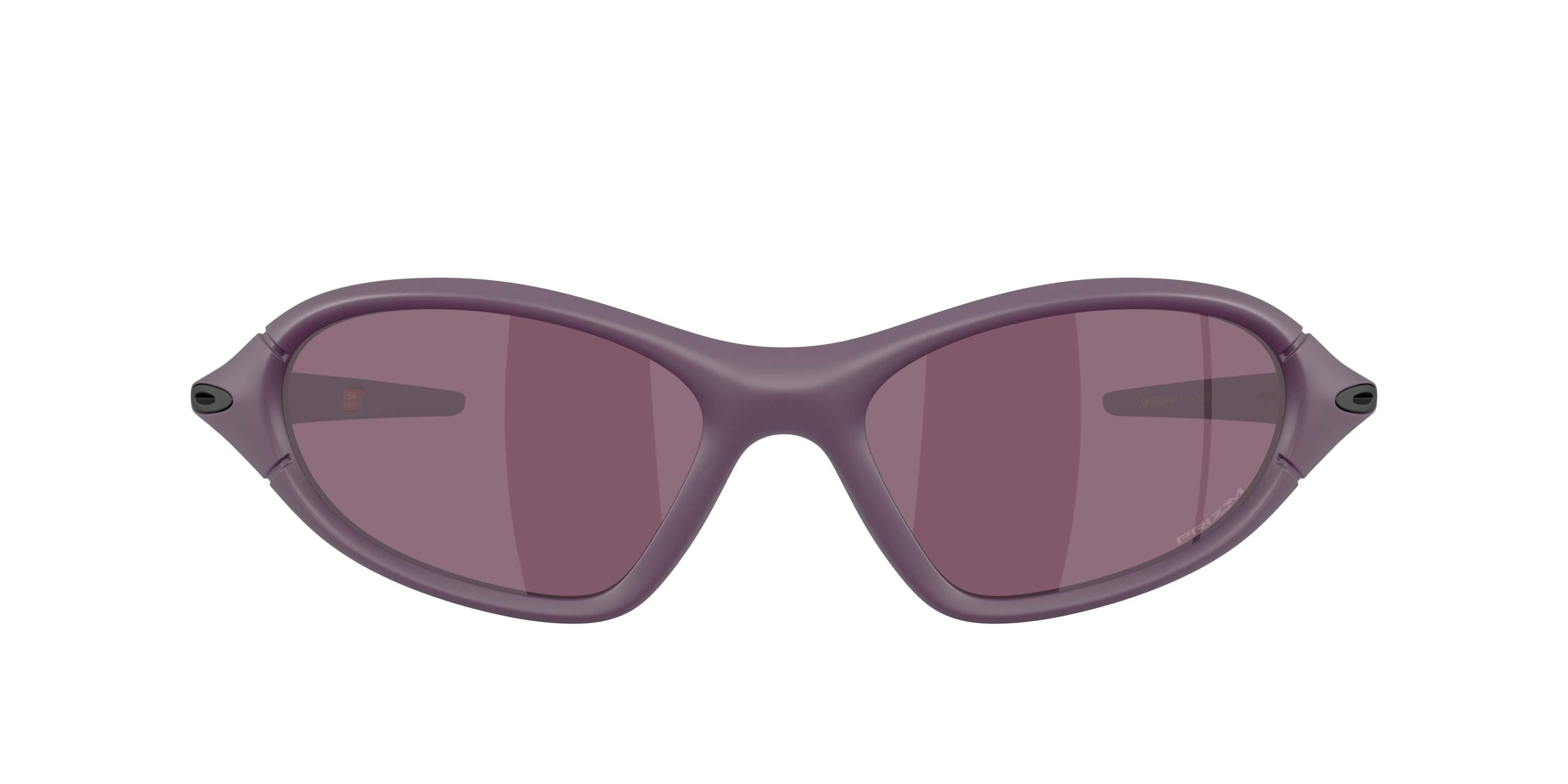Oakley Portal Jacket Prizm Road Black Sunglasses - Matte Aubergine - PURPLE/BLACK