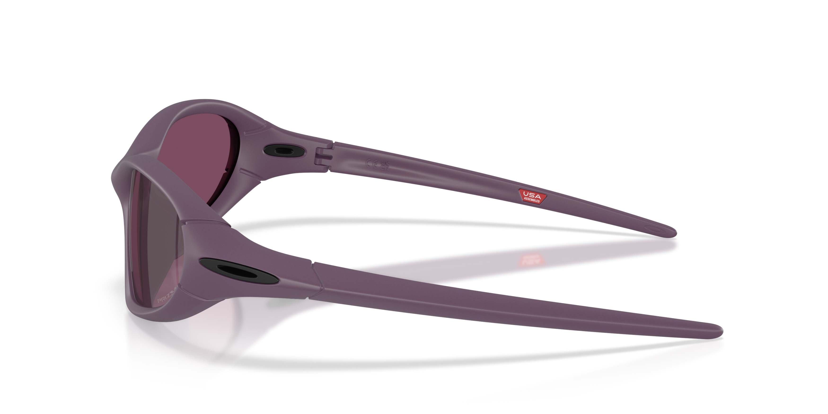 Oakley Portal Jacket Prizm Road Black Sunglasses - Matte Aubergine - PURPLE/BLACK