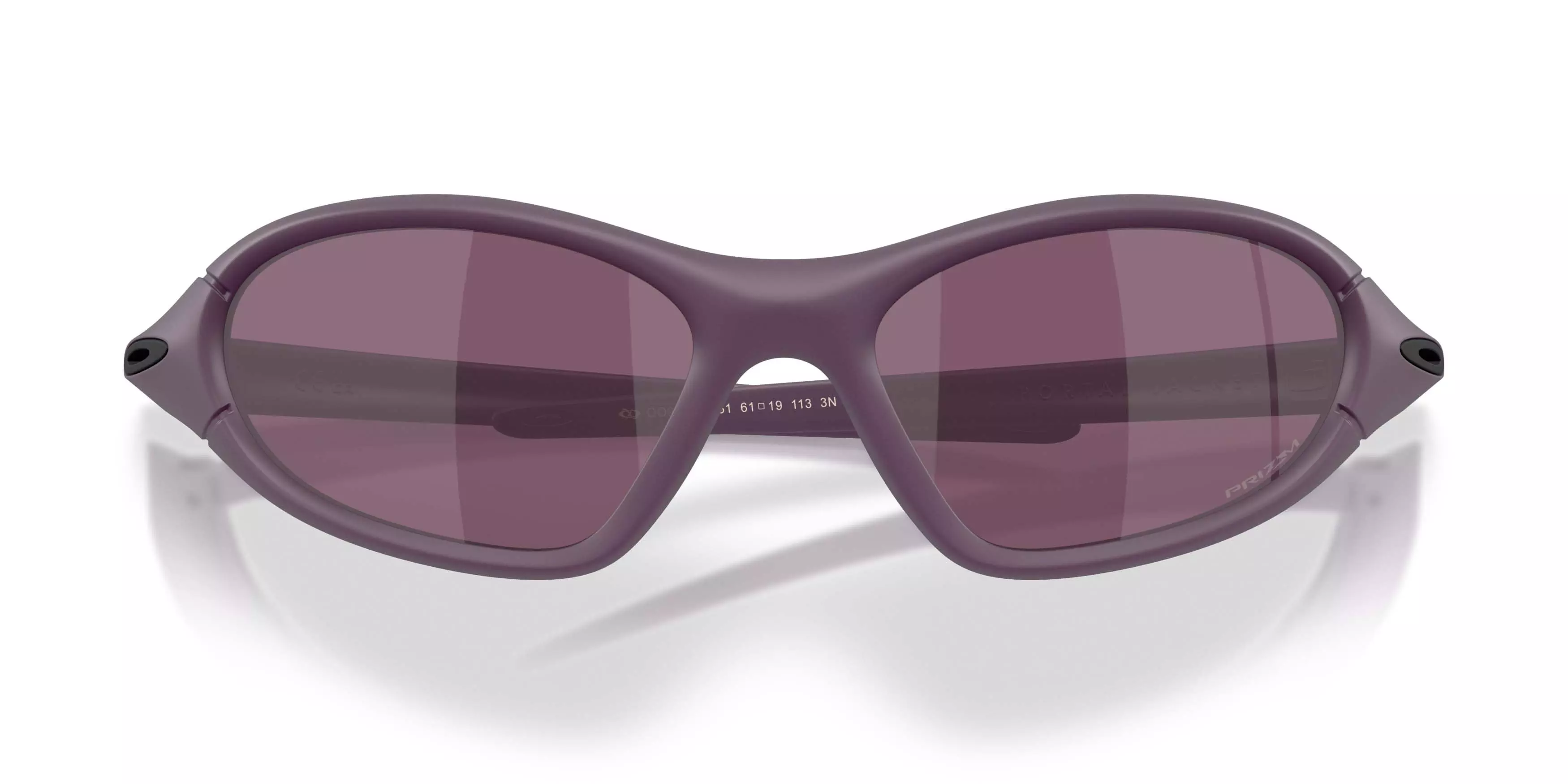 Oakley Portal Jacket Prizm Road Black Sunglasses - Matte Aubergine - PURPLE/BLACK