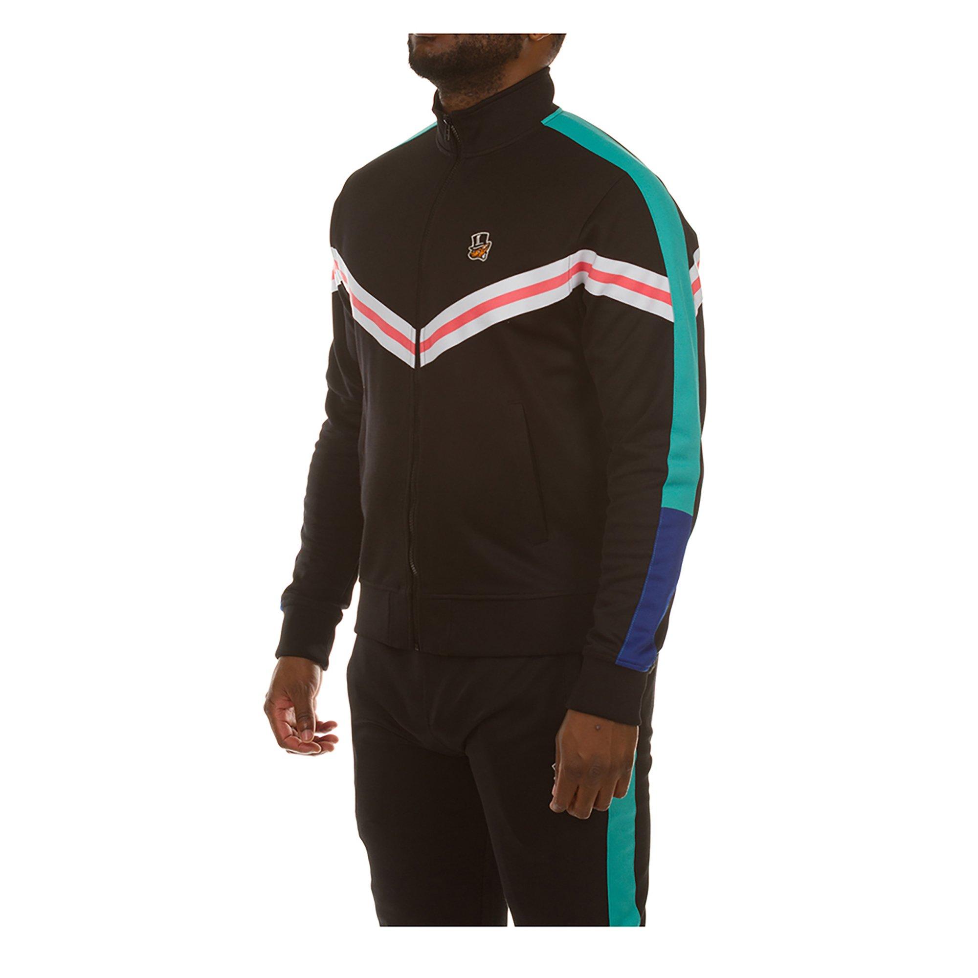 AKOO Men's Ace Track Jacket - BLACK Thumbnail View 3