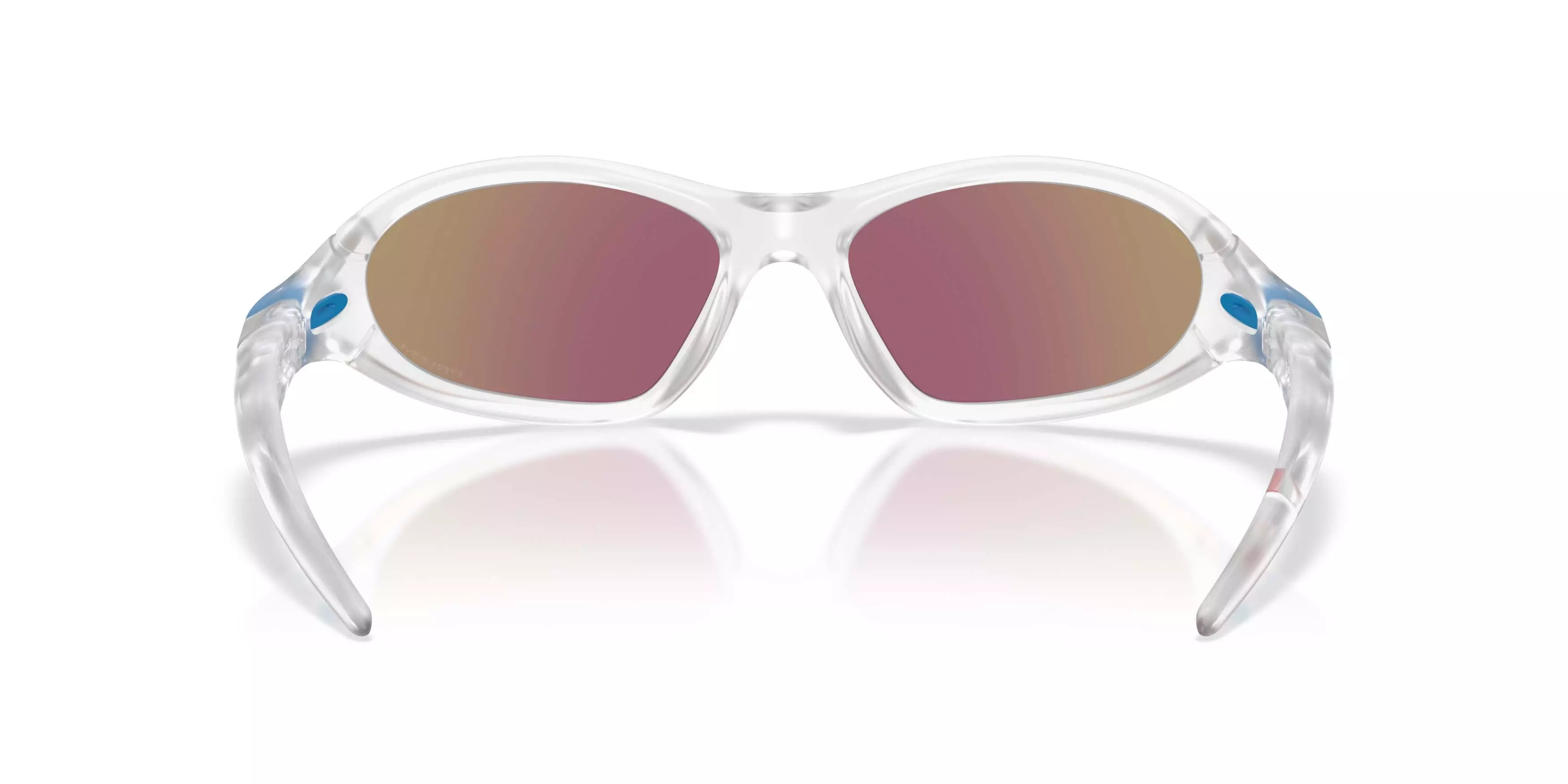 Oakley Portal Jacket Prizm Sapphire Sunglasses - Matte Clear - CLEAR/BLUE