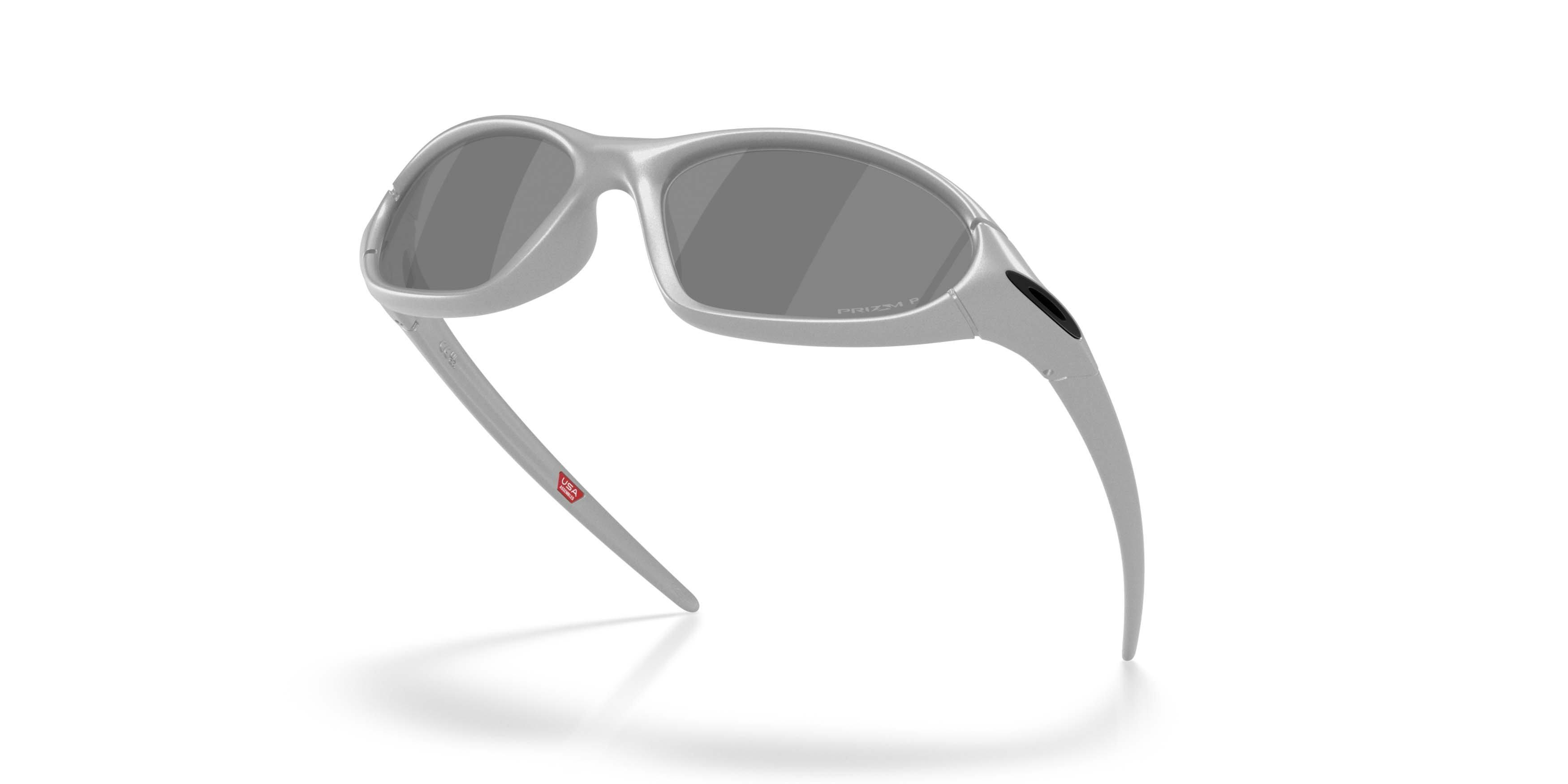 Oakley Portal Jacket Prizm Black Polarized Sunglasses - X-Silver - SILVER/BLACK