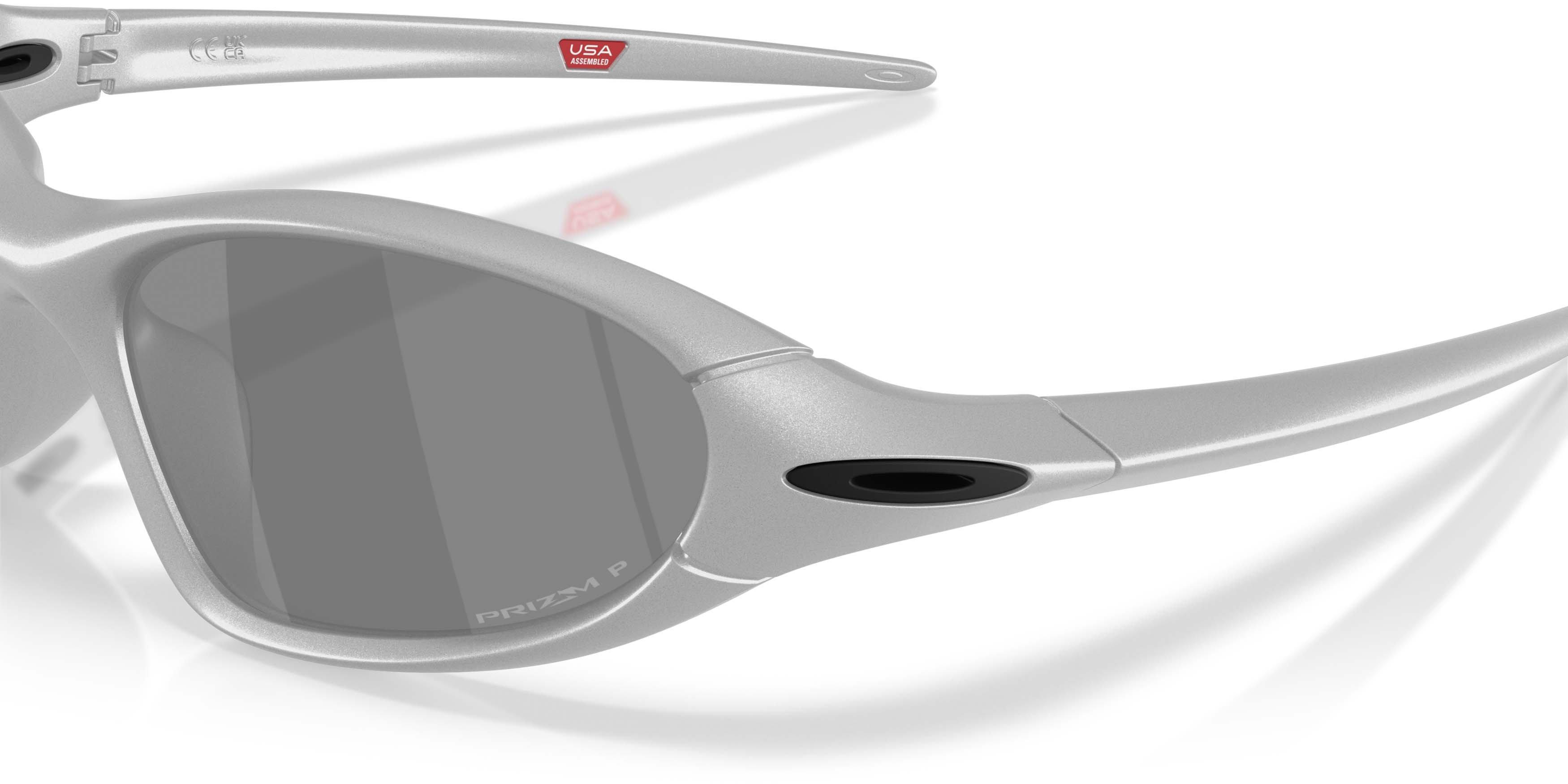 Oakley Portal Jacket Prizm Black Polarized Sunglasses - X-Silver - SILVER/BLACK