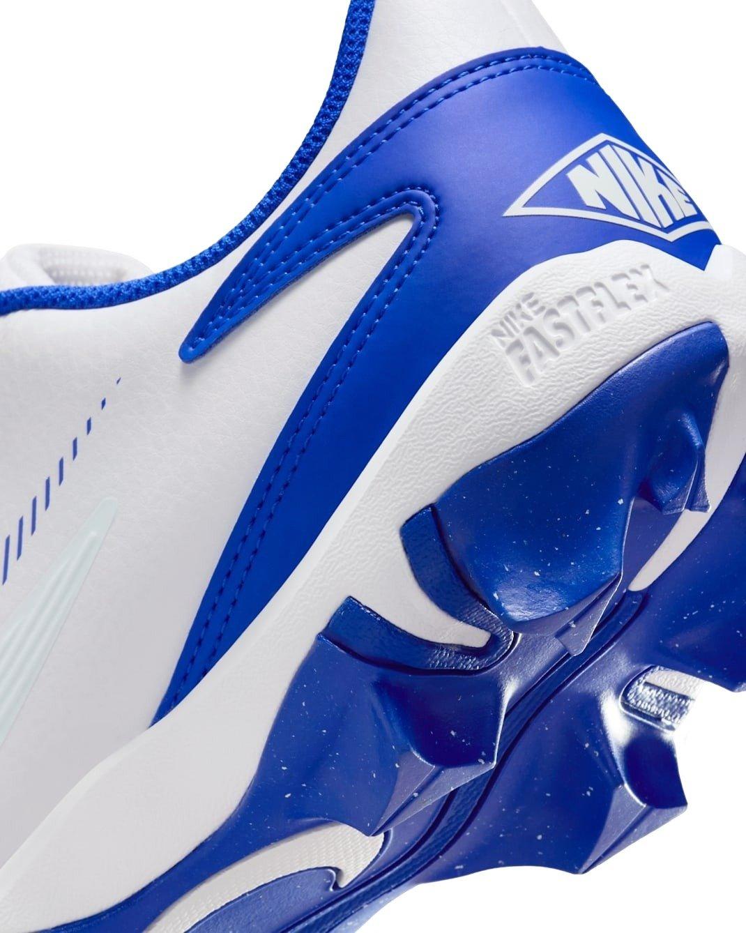 Nike Diamond Clutch "White/Old Royal/Phantom/Hyper Royal" Men's Baseball Cleat - WHITE/ROYAL Thumbnail View 7