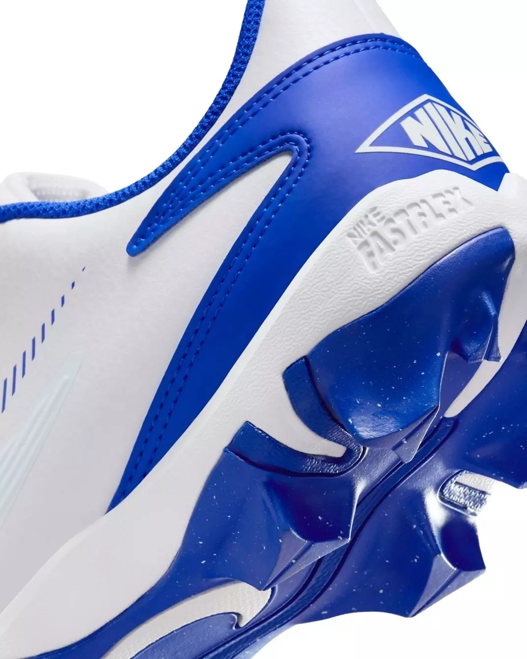 Nike Diamond Clutch "White/Old Royal/Phantom/Hyper Royal" Men's Baseball Cleat - WHITE/ROYAL