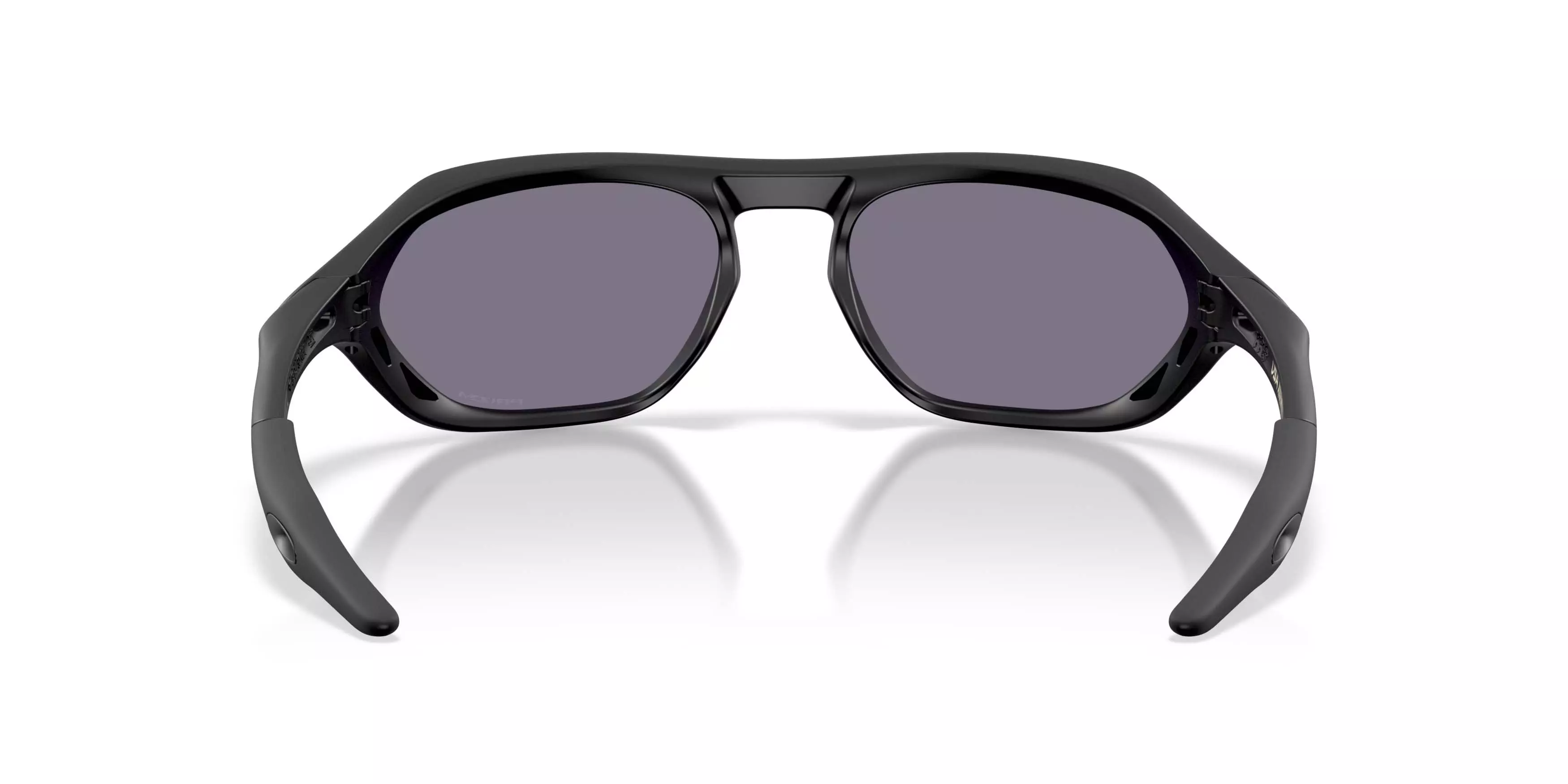 Oakley Cage Jacket Prizm Grey Sunglasses - Matte Black - BLACK/GREY