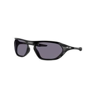 Oakley Cage Jacket Prizm Grey Sunglasses - Matte Black - BLACK/GREY