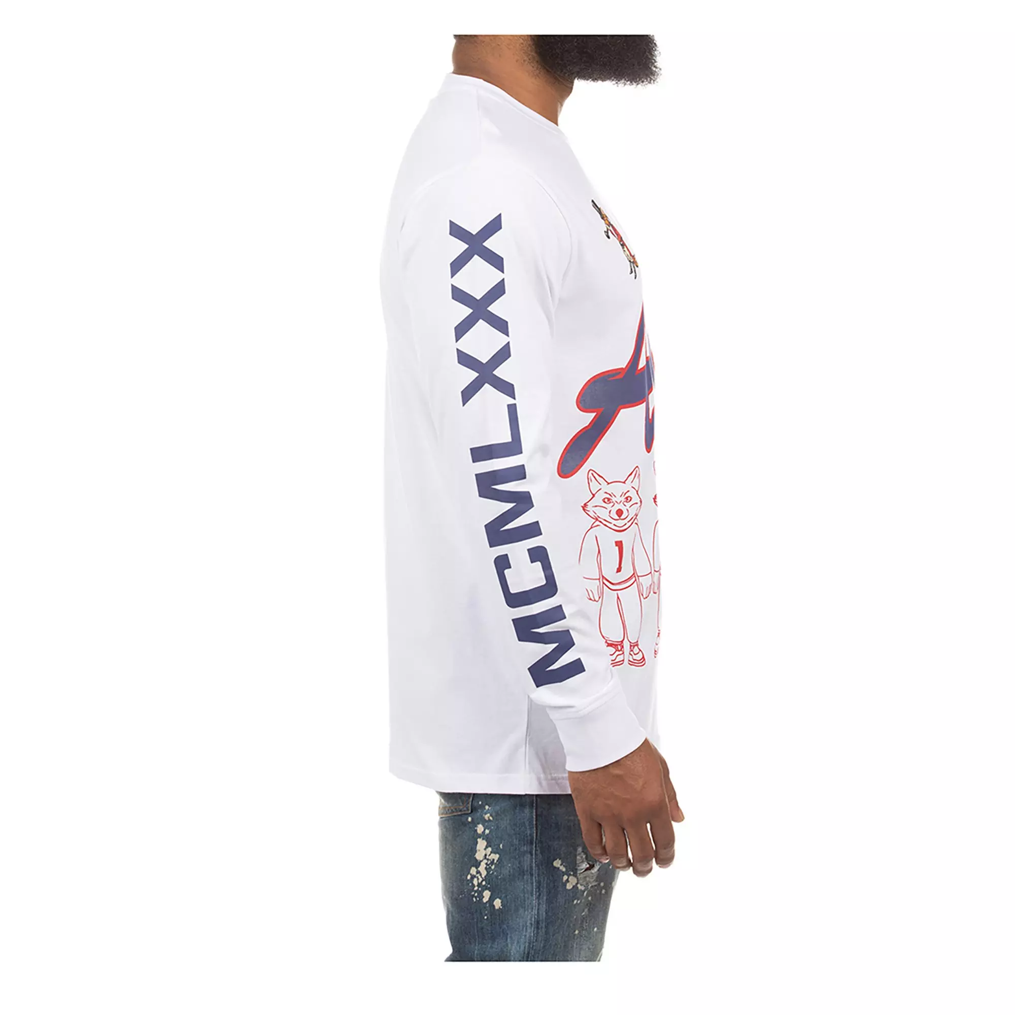 AKOO Men's Flex Crewneck - WHITE