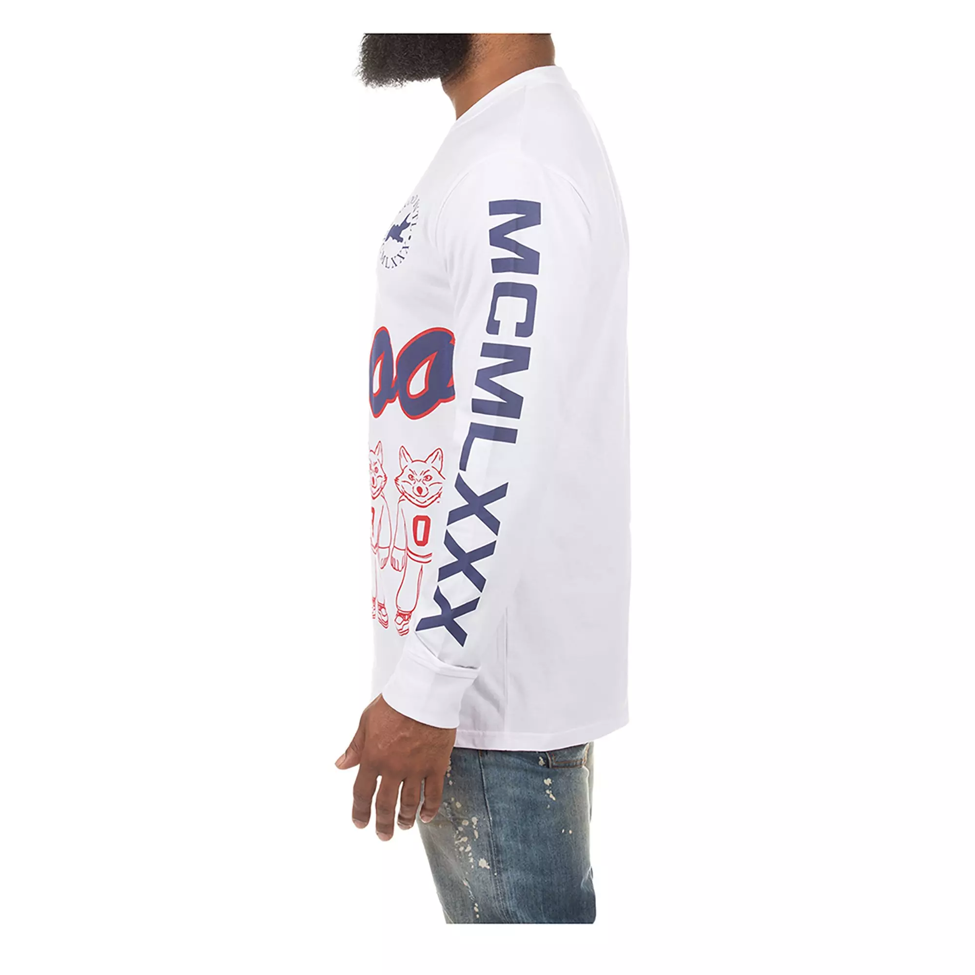 AKOO Men's Flex Crewneck - WHITE
