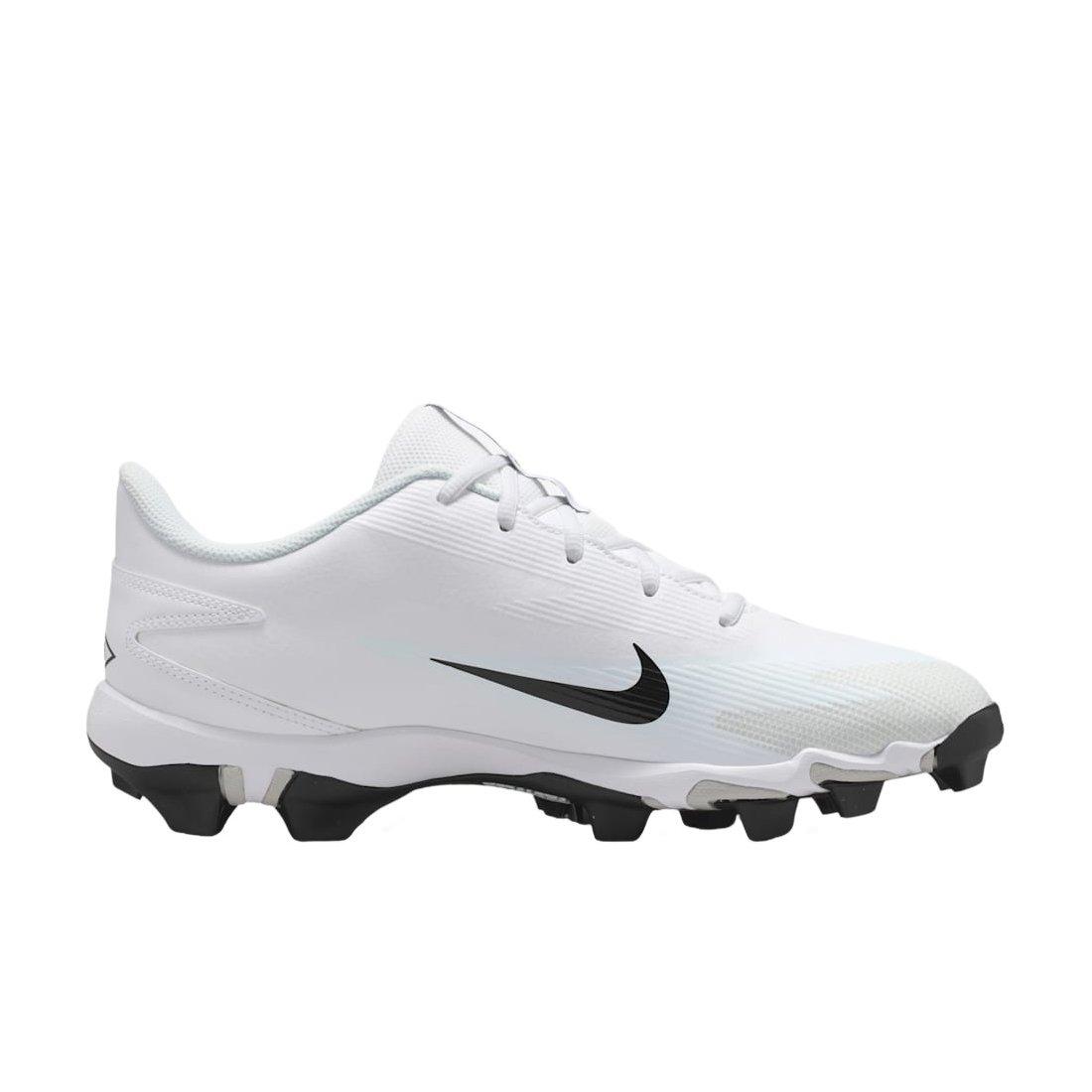 Nike Diamond Clutch "White/Photon Dust/Black" Men's Baseball Cleat - WHITE/GREY/BLACK Thumbnail View 1