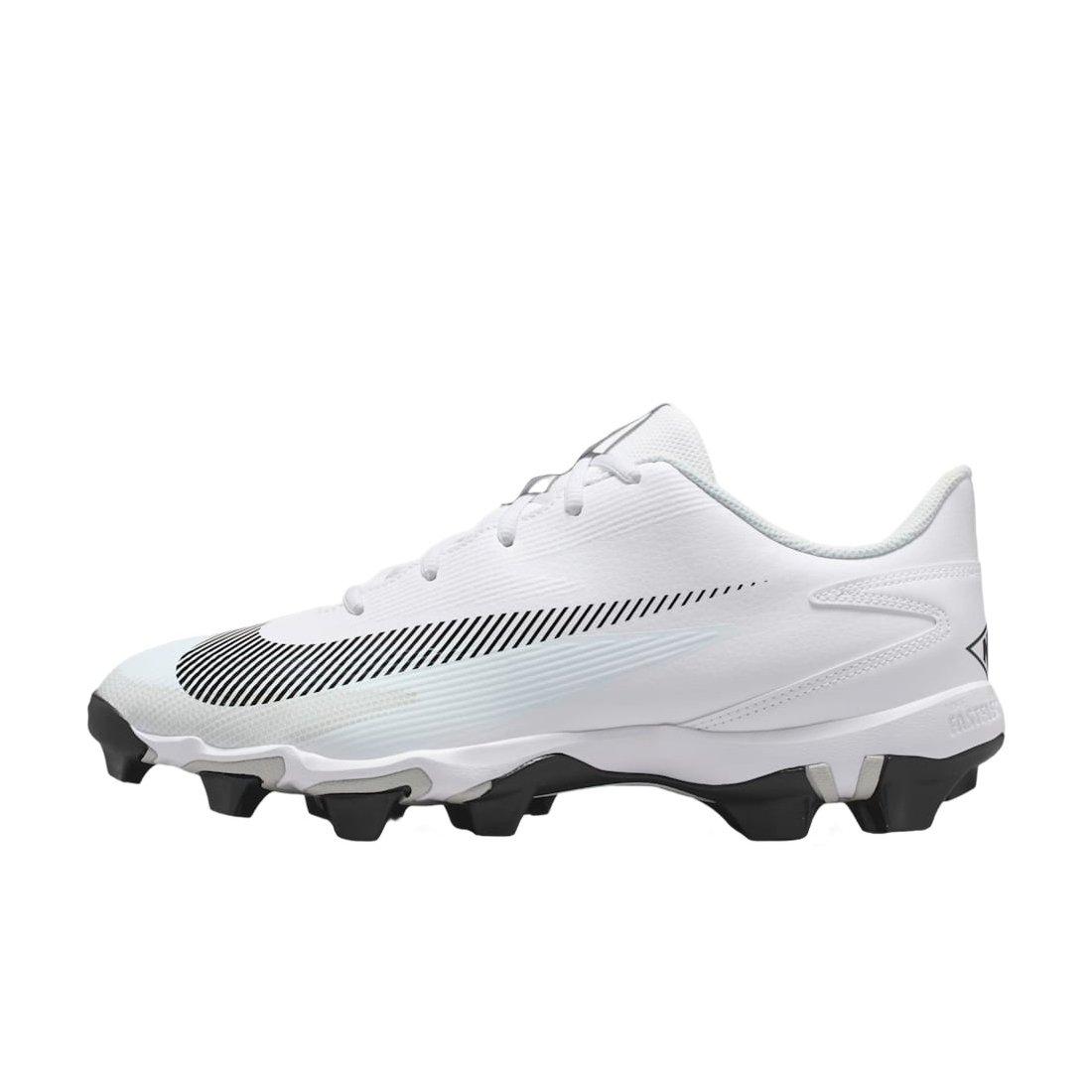 Nike Diamond Clutch "White/Photon Dust/Black" Men's Baseball Cleat - WHITE/GREY/BLACK Thumbnail View 2