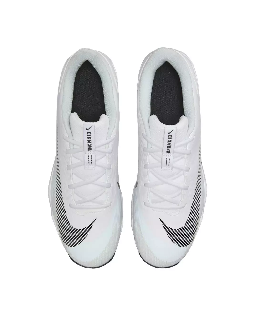 Nike Diamond Clutch "White/Photon Dust/Black" Men's Baseball Cleat - WHITE/GREY/BLACK