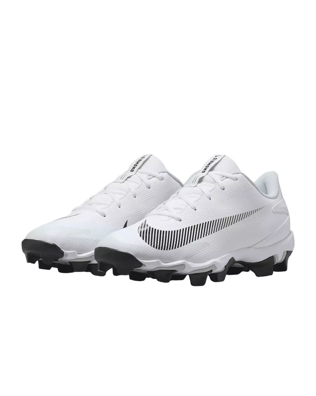 Nike Diamond Clutch "White/Photon Dust/Black" Men's Baseball Cleat - WHITE/GREY/BLACK