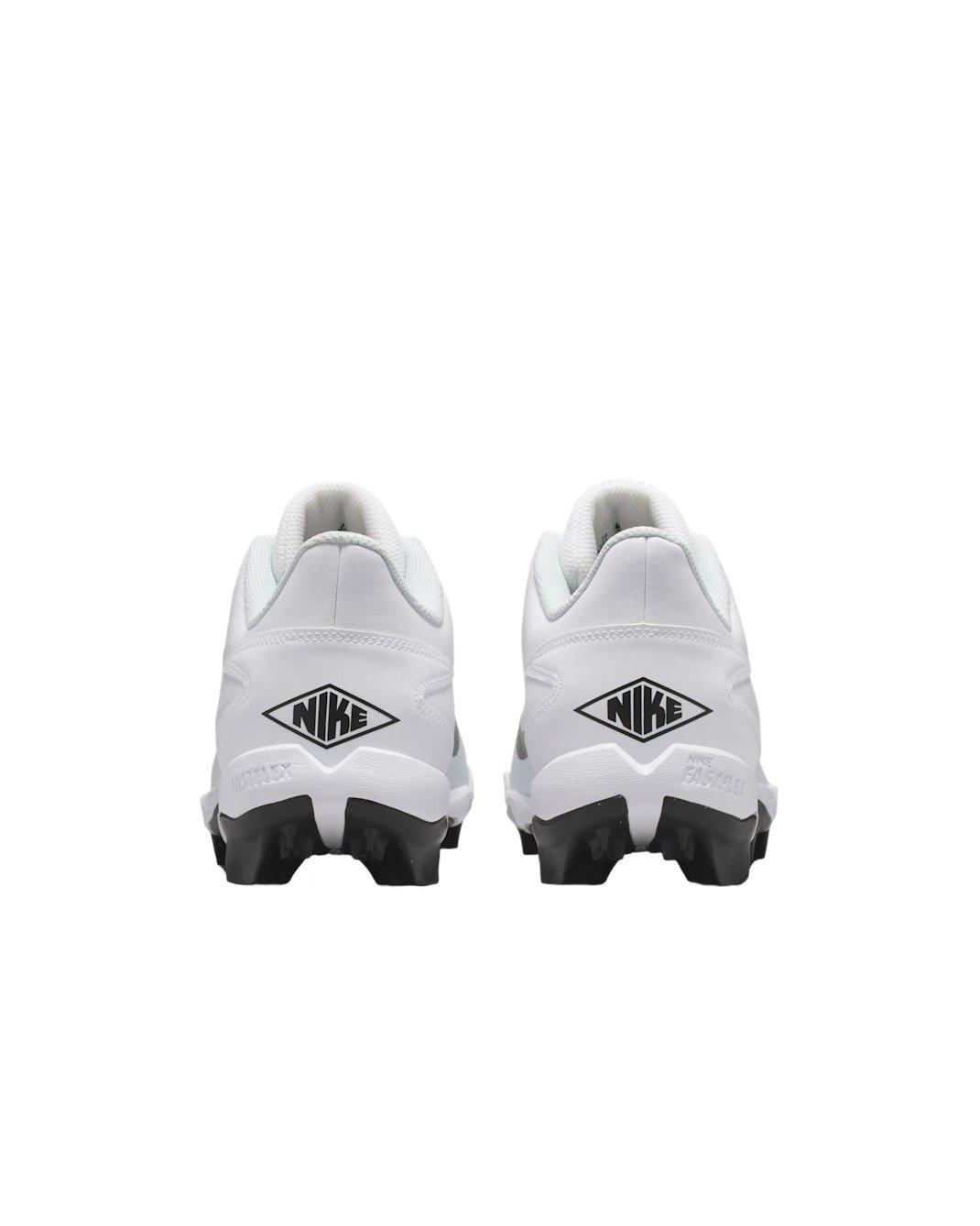 Nike Diamond Clutch "White/Photon Dust/Black" Men's Baseball Cleat - WHITE/GREY/BLACK Thumbnail View 5