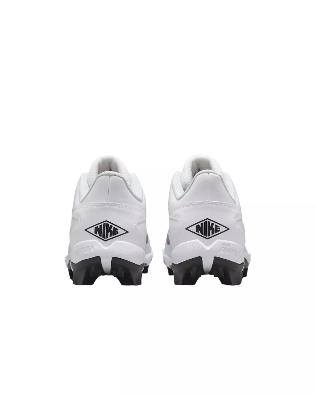 Nike Diamond Clutch "White/Photon Dust/Black" Men's Baseball Cleat - WHITE/GREY/BLACK