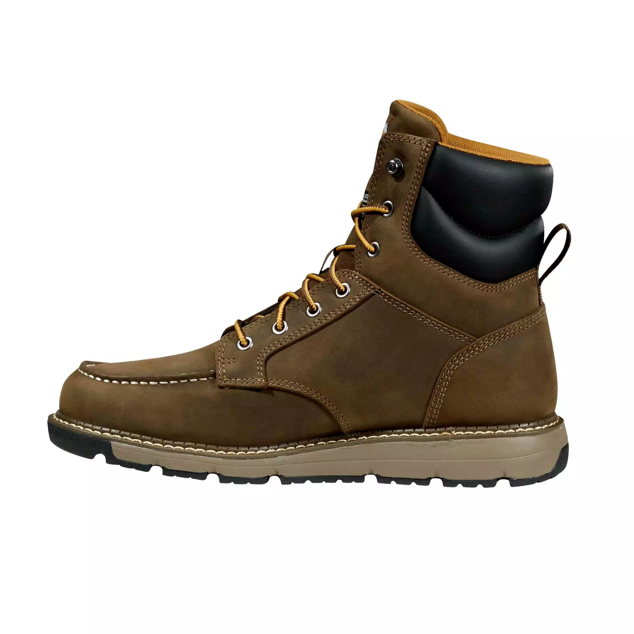 Carhartt Millbrook 6" Waterproof Nano Toe "Mossy Brown" Men's Boot - BROWN