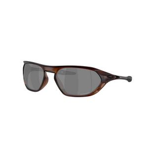 Oakley Cage Jacket Prizm Black Sunglasses - Matte Rootbeer - BROWN/BLACK