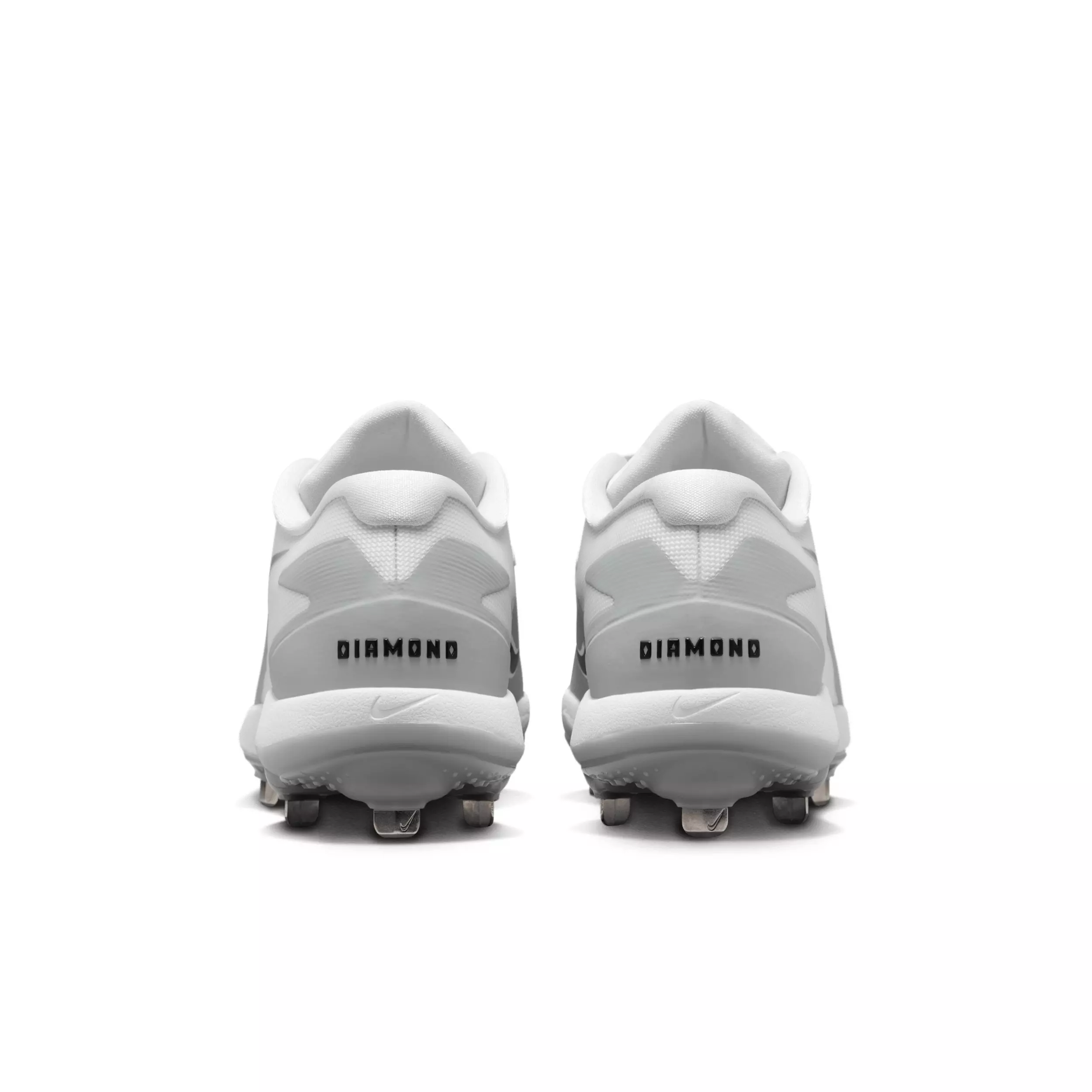 Nike Diamond Standout MTL "Wolf Grey/White/Black" Men's Baseball Cleat - GREY/WHITE/BLACK