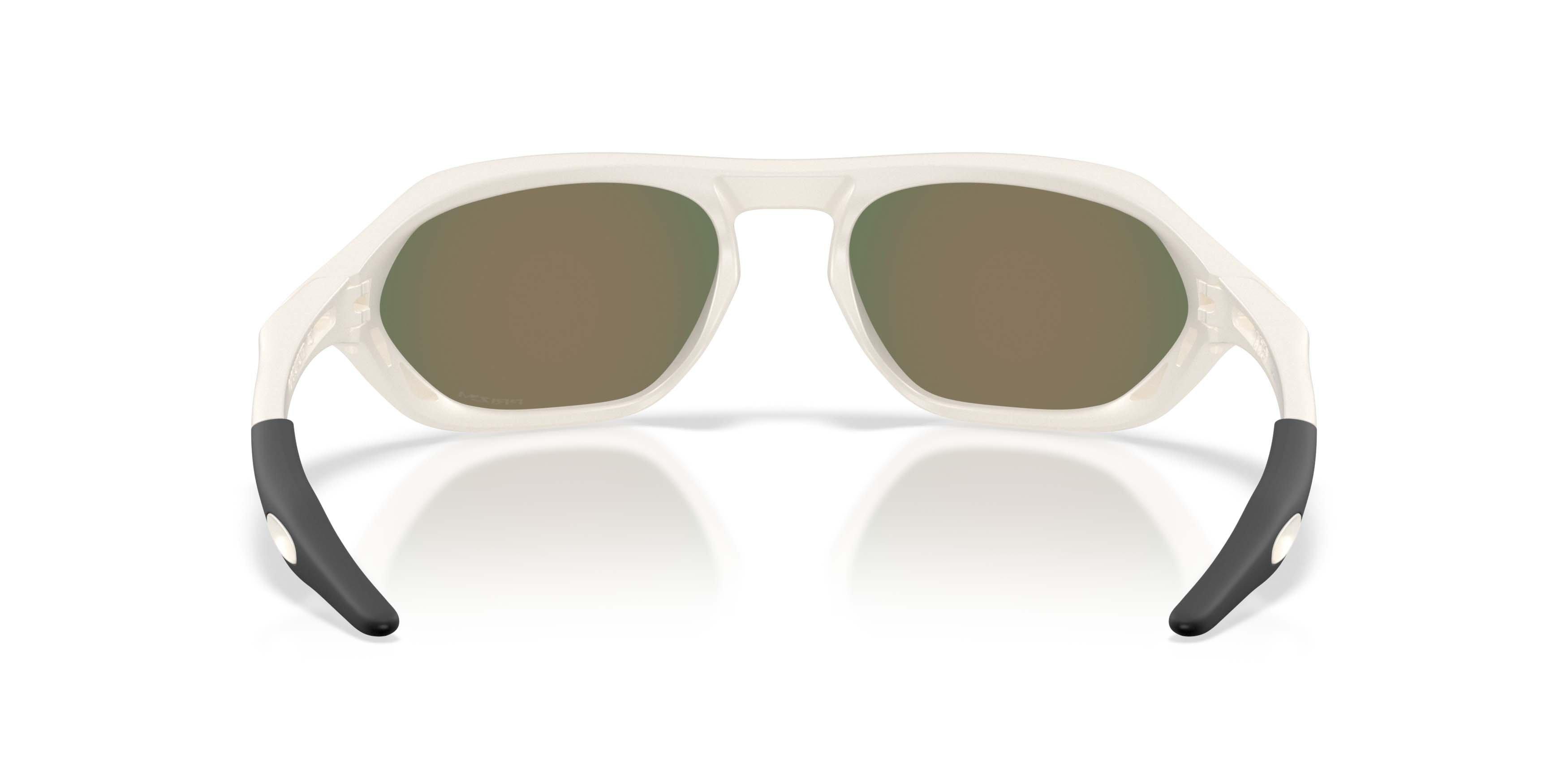 Oakley Cage Jacket Prizm Ruby Sunglasses - Matte Mist - WHITE/RED